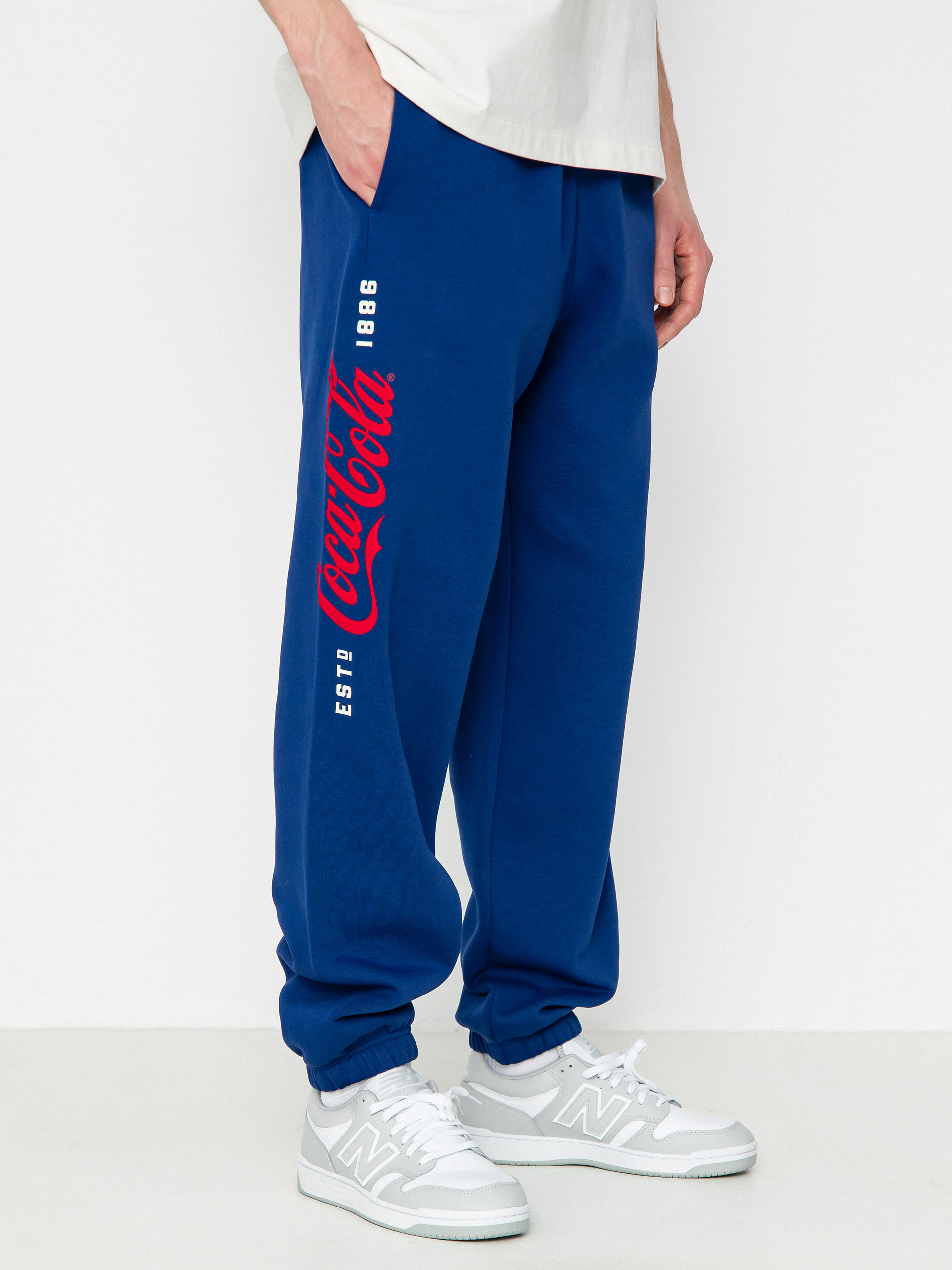 Spodnie Champion X Coca Cola Elastic Cuff Pants 220182 (bwb)