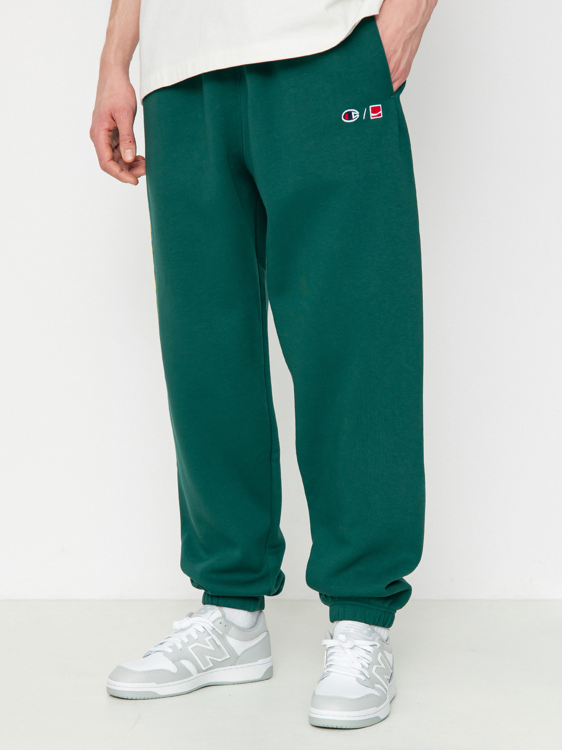 Spodnie Champion X Coca Cola Elastic Cuff Pants 220182 (hlg)