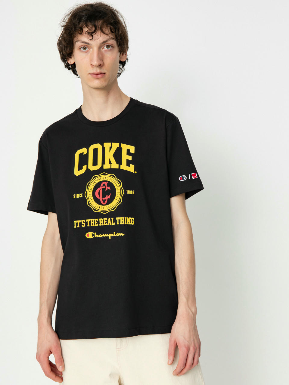 T-shirt Champion X Coca Cola Crewneck T-Shirt 220183 (nbk)