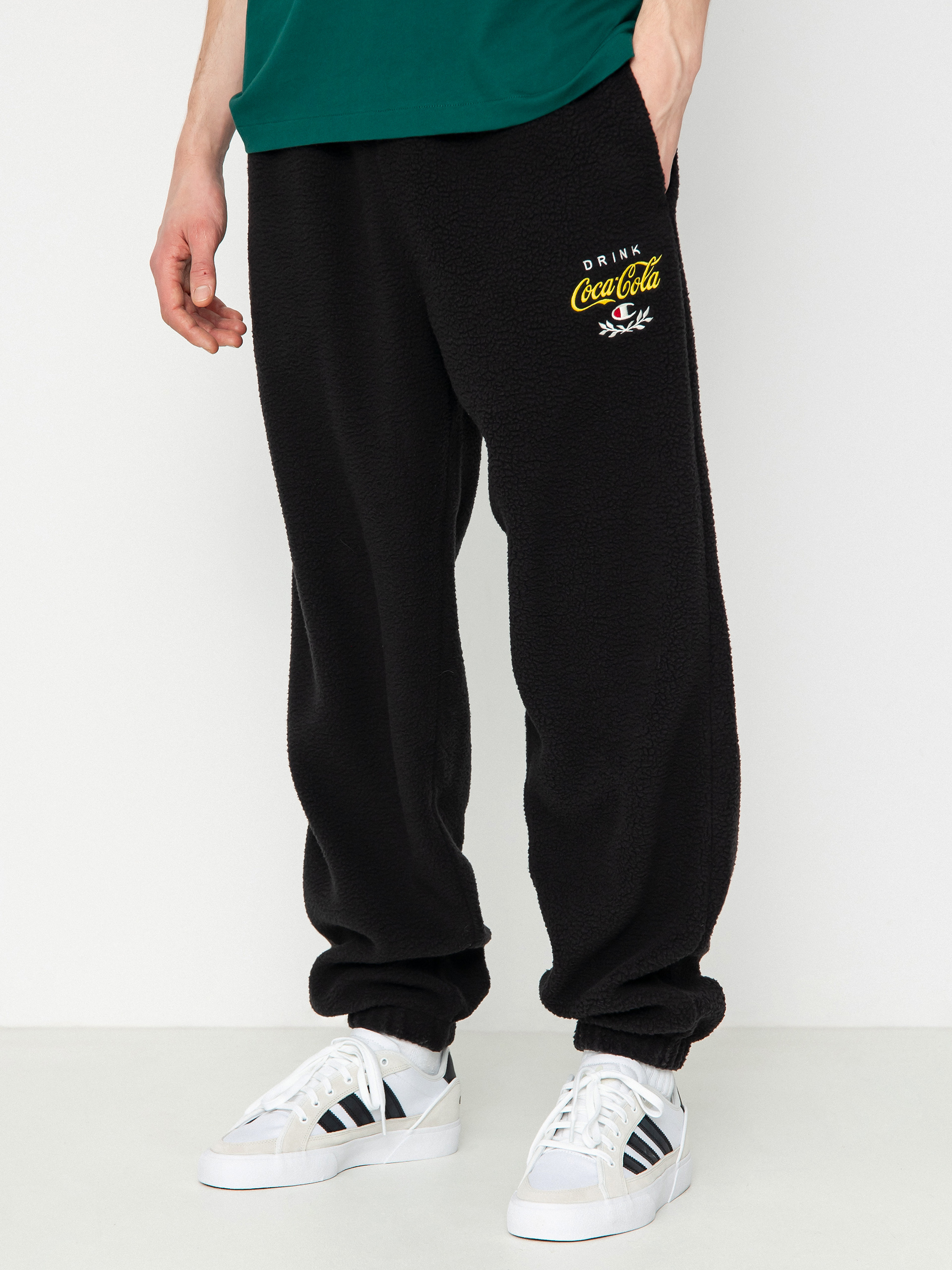 Spodnie Champion X Coca Cola Elastic Cuff Pants 220188 (nbk)
