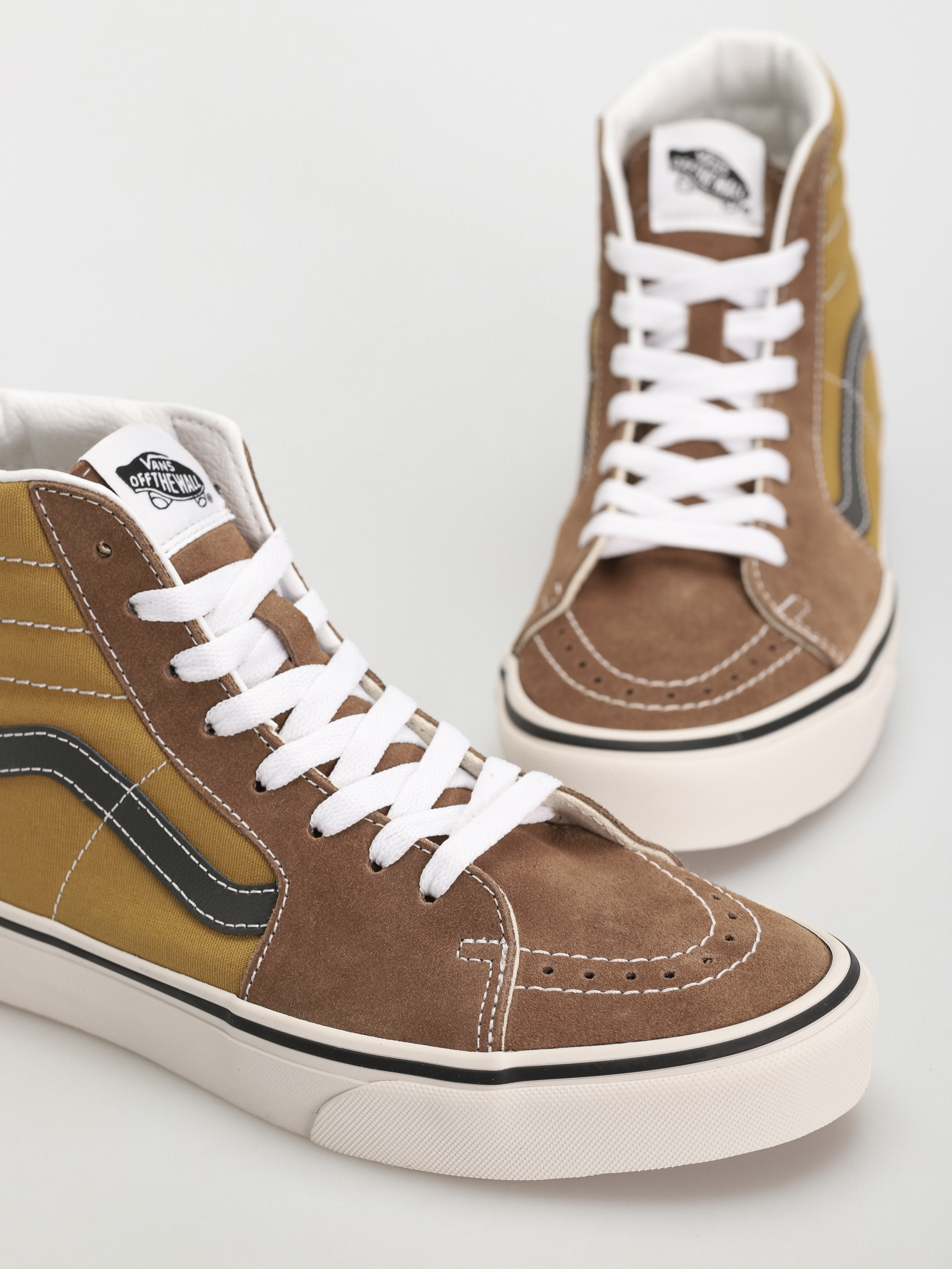 Buty Vans Sk8 Hi (canvas/suede pop brown/multi)