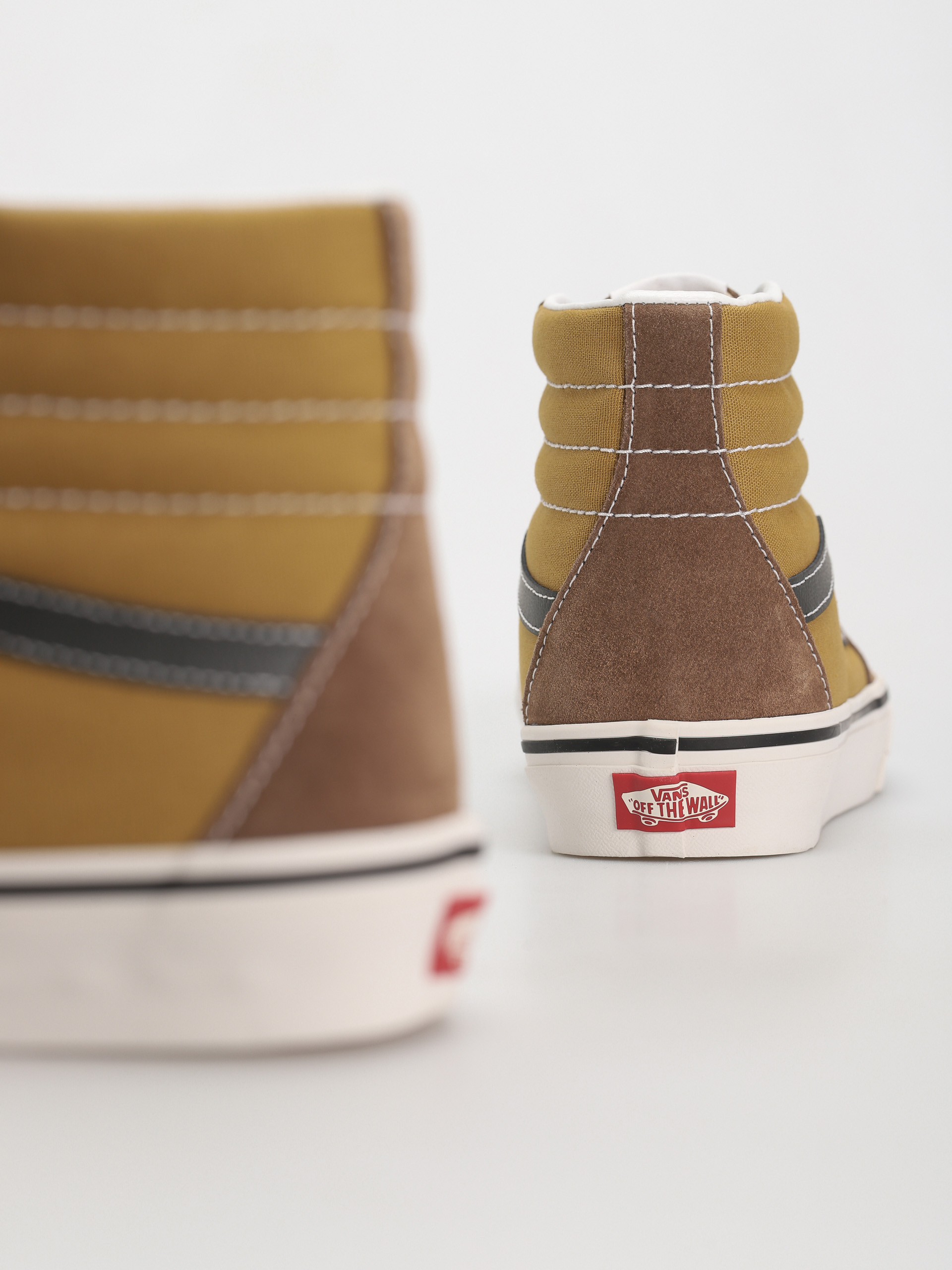 Buty Vans Sk8 Hi (canvas/suede pop brown/multi)