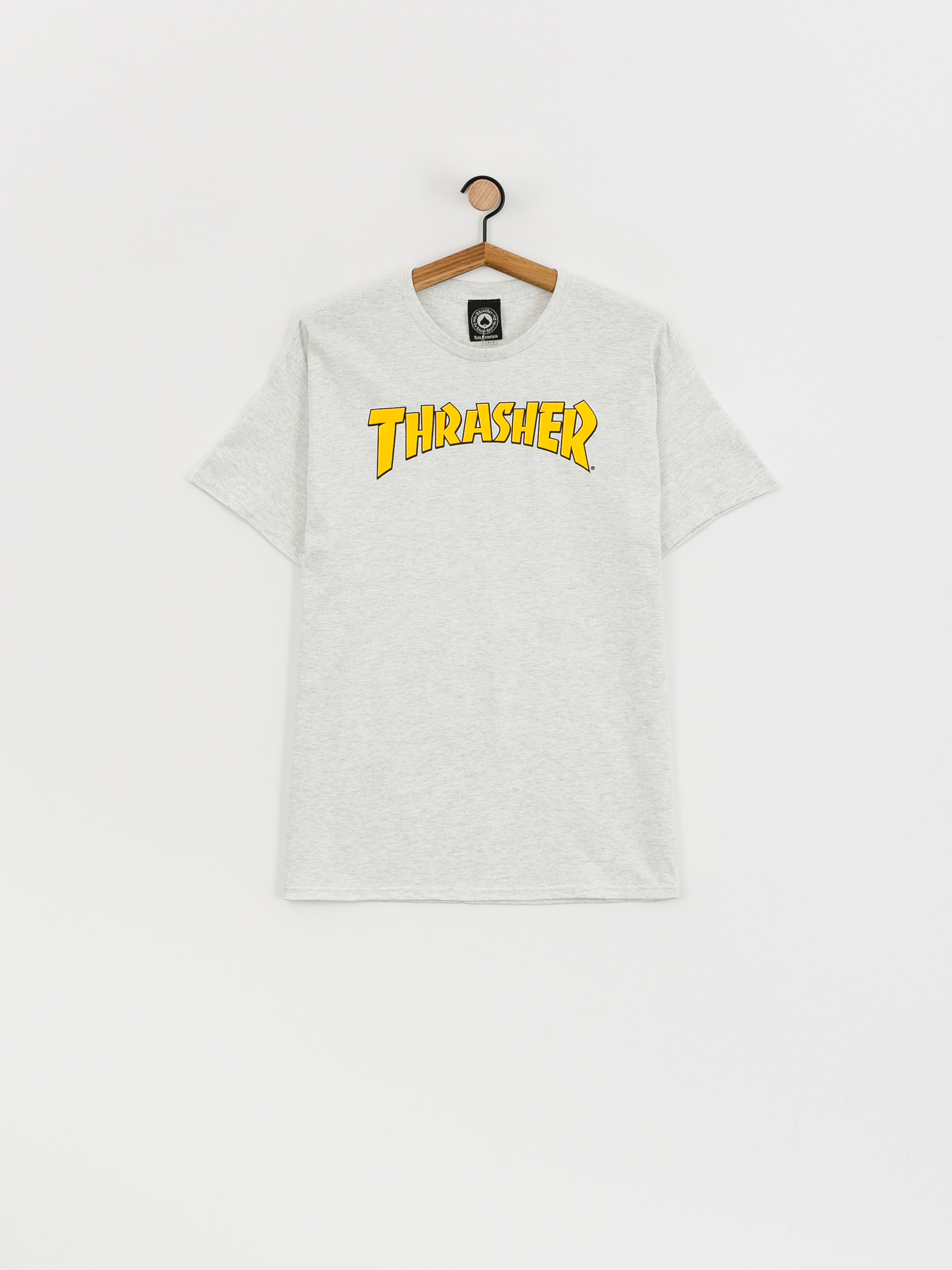 T-shirt Thrasher Cover Logo (ash grey)