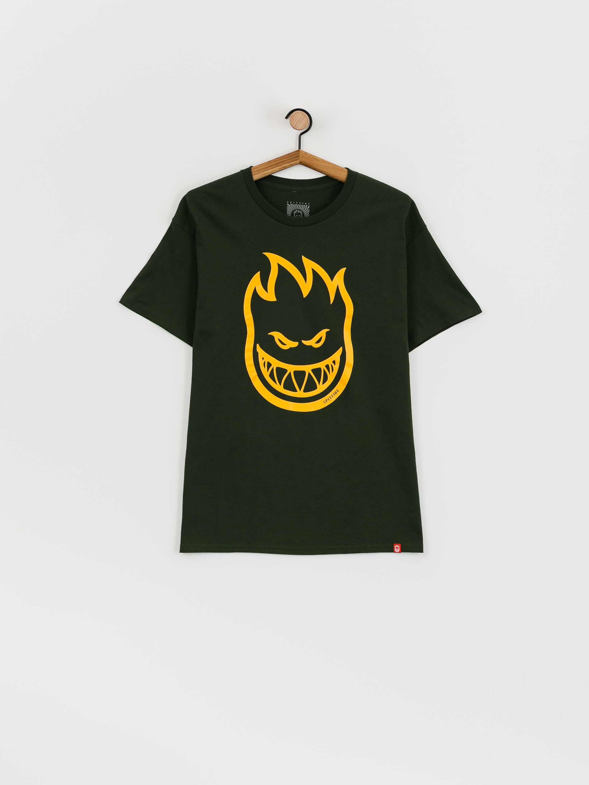 T-shirt Spitfire Bighead (forest green/gold)