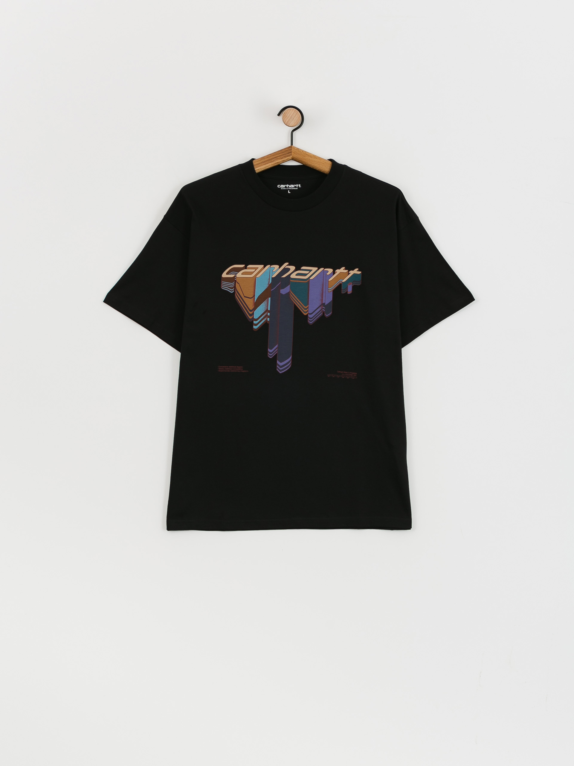 T-shirt Carhartt WIP Diagram Script (black)