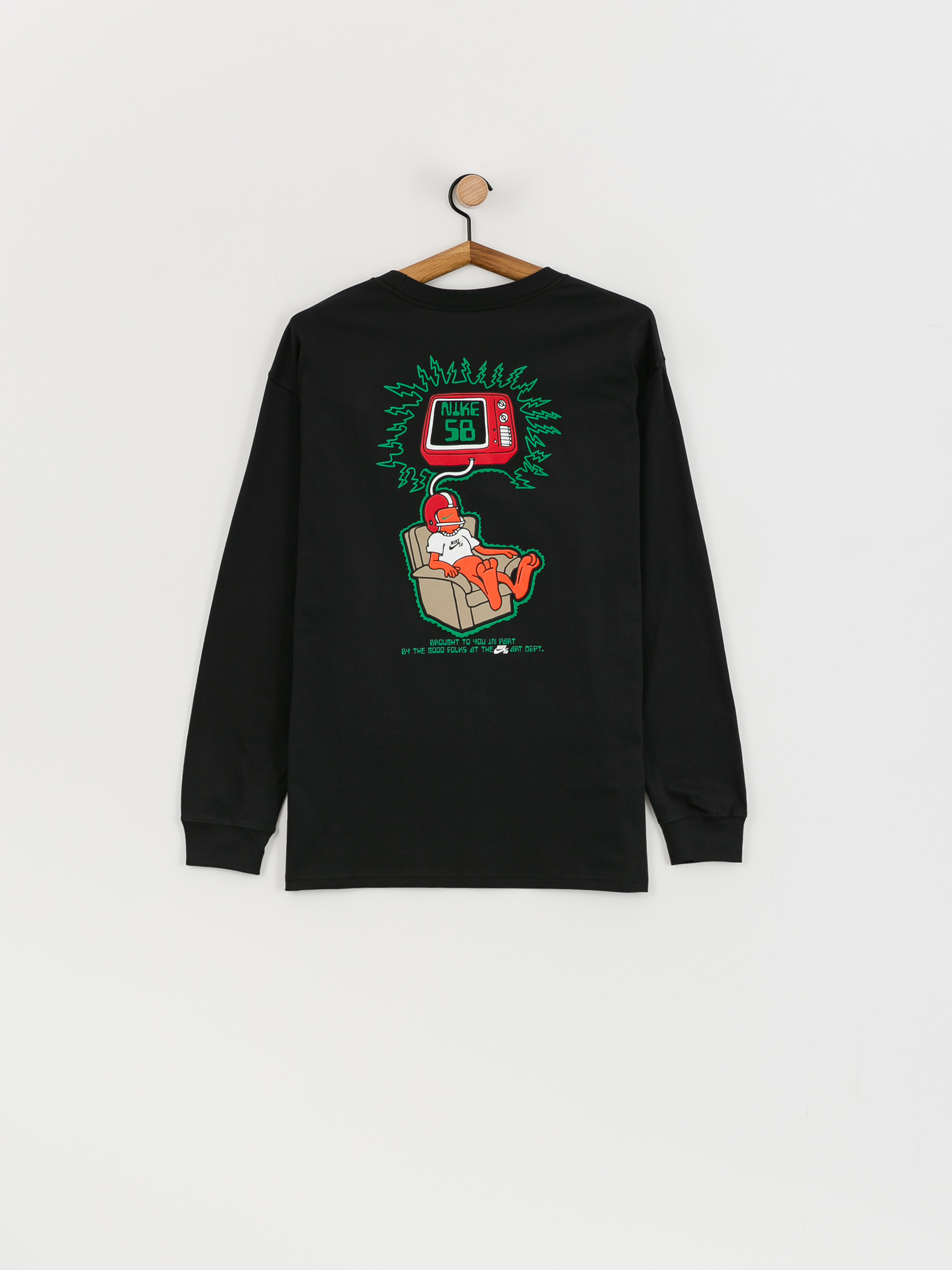 Longsleeve Nike SB M90 Brainwash (black)