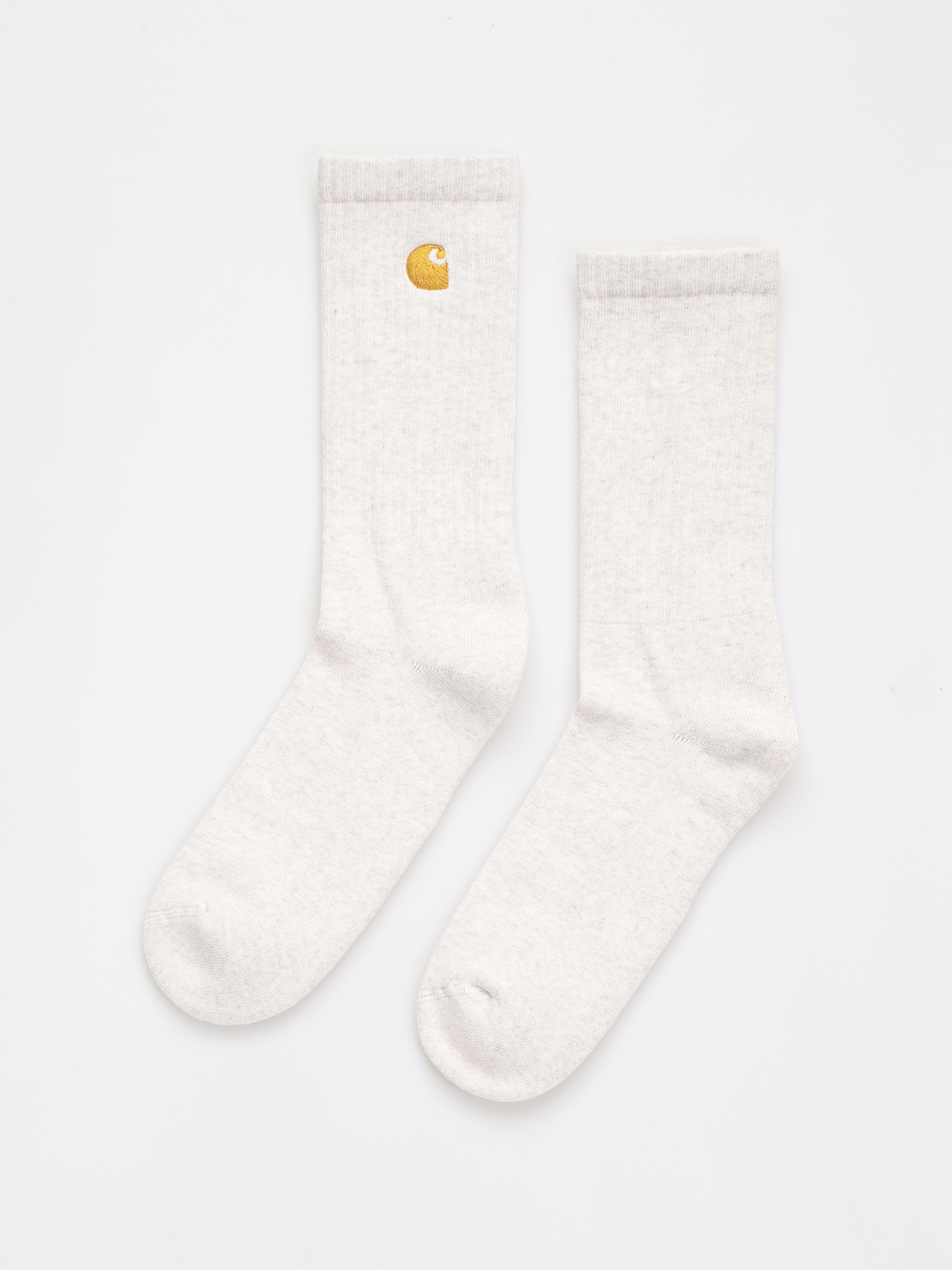 Skarpetki Carhartt WIP Chase (ash heather/gold)