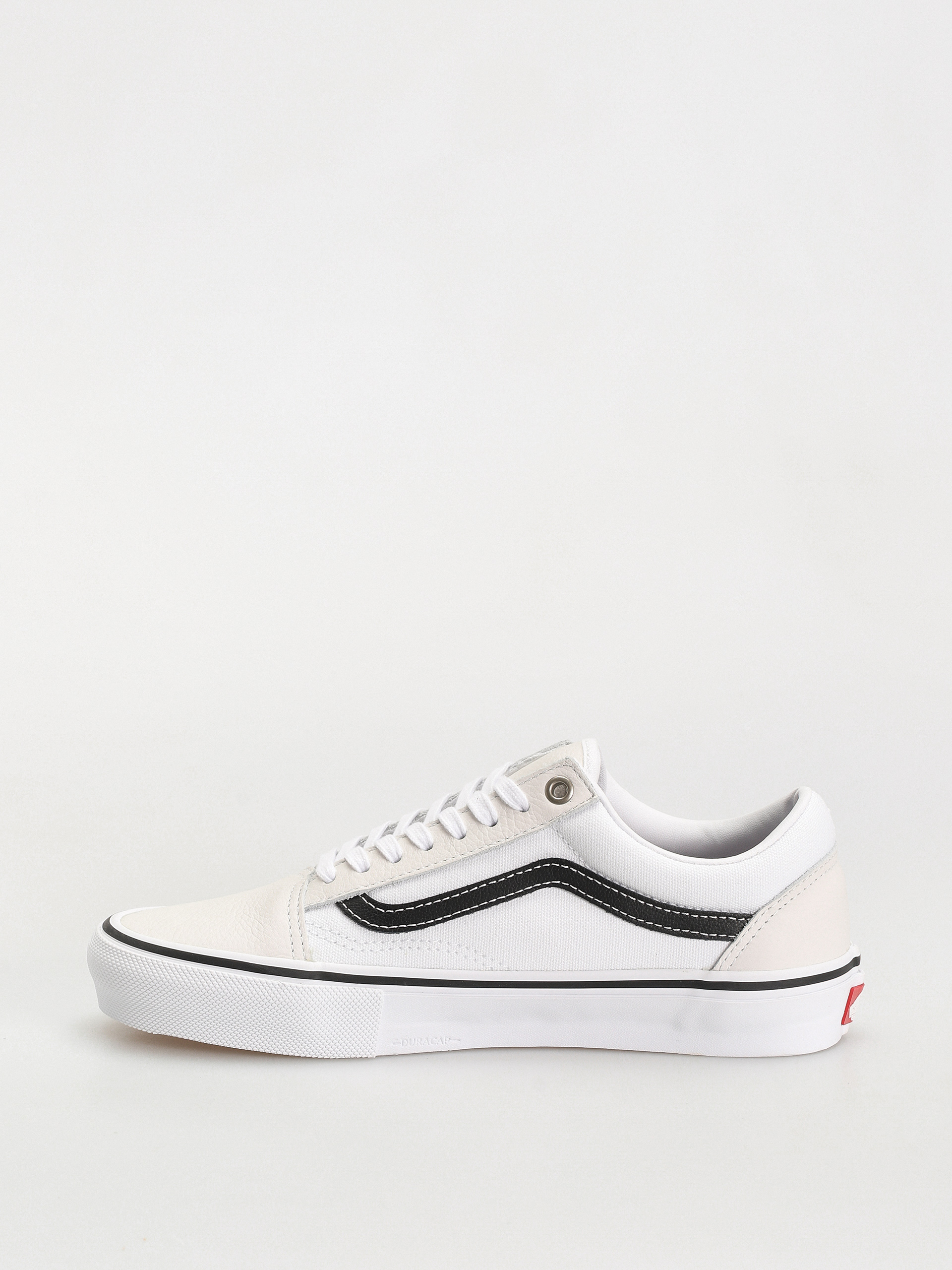 Buty Vans Skate Old Skool (leather white/white)