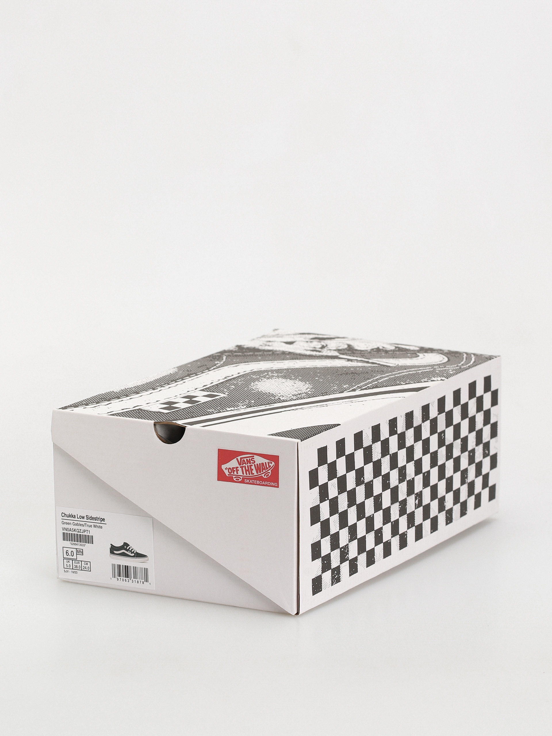 Buty Vans Chukka Low Sidestripe (green gables/true white)