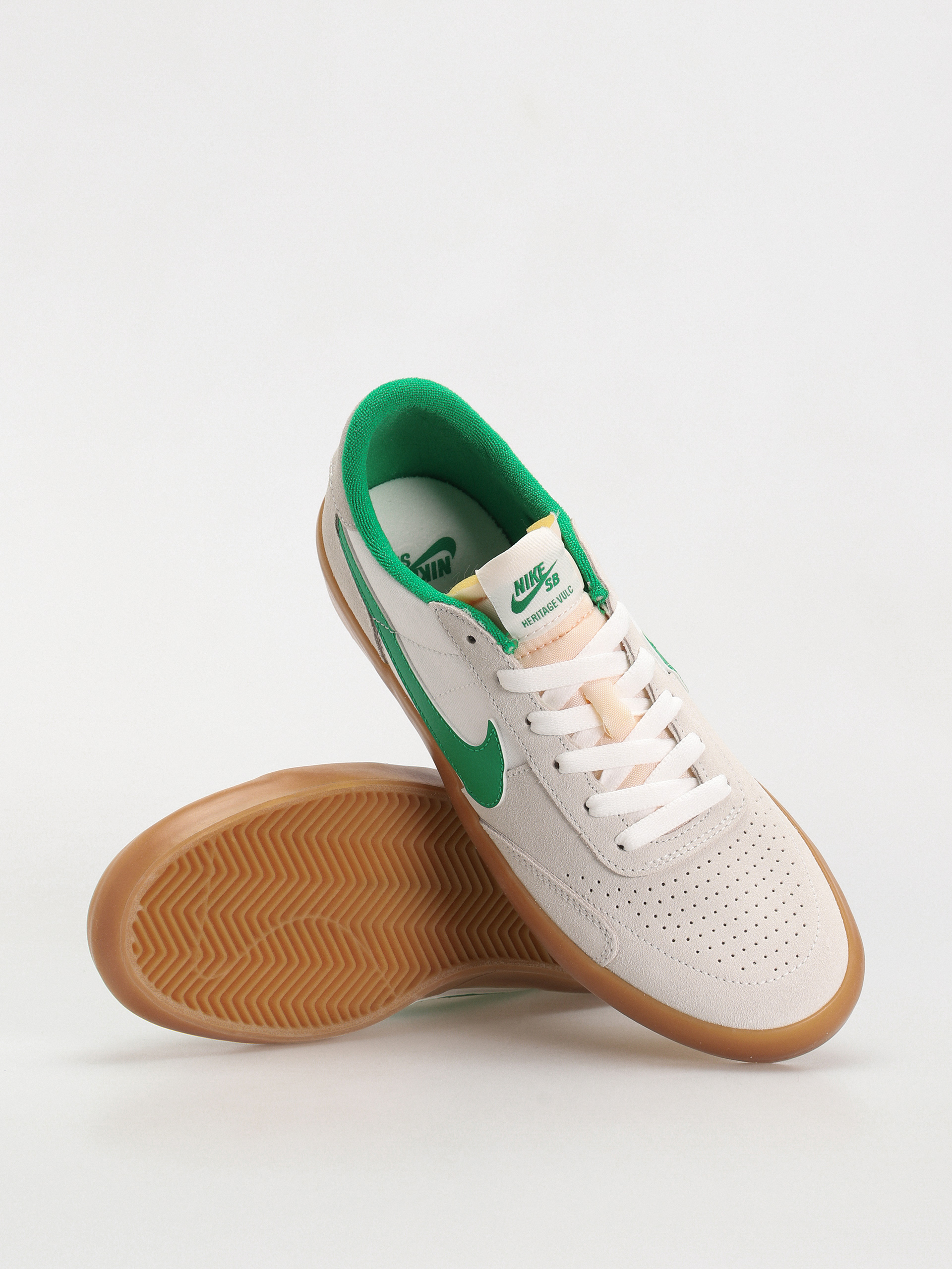 Buty Nike SB Heritage Vulc (summit white/lucky green white)
