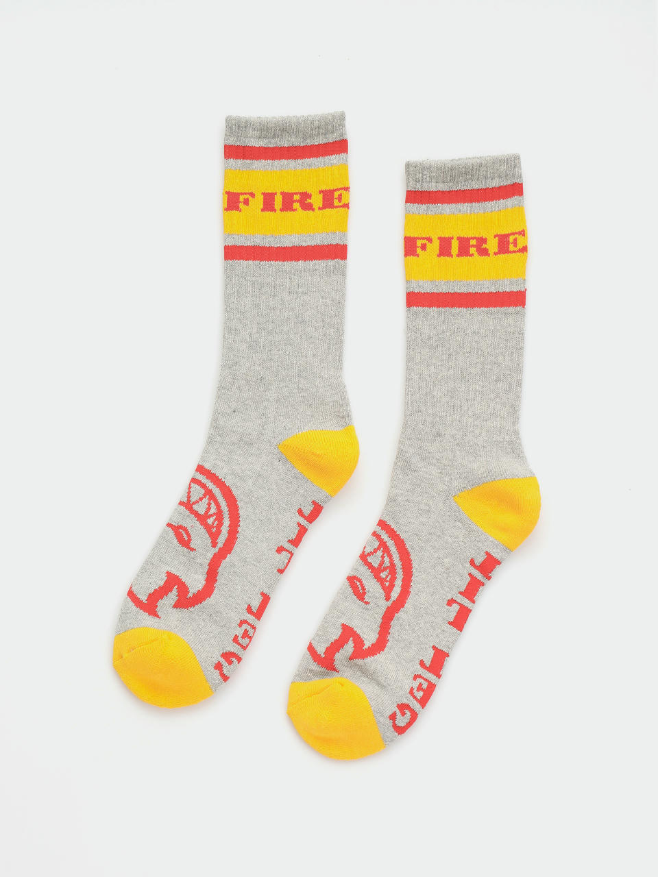 Skarpetki Spitfire Classic 87 Bighead (heather/red/yellow)