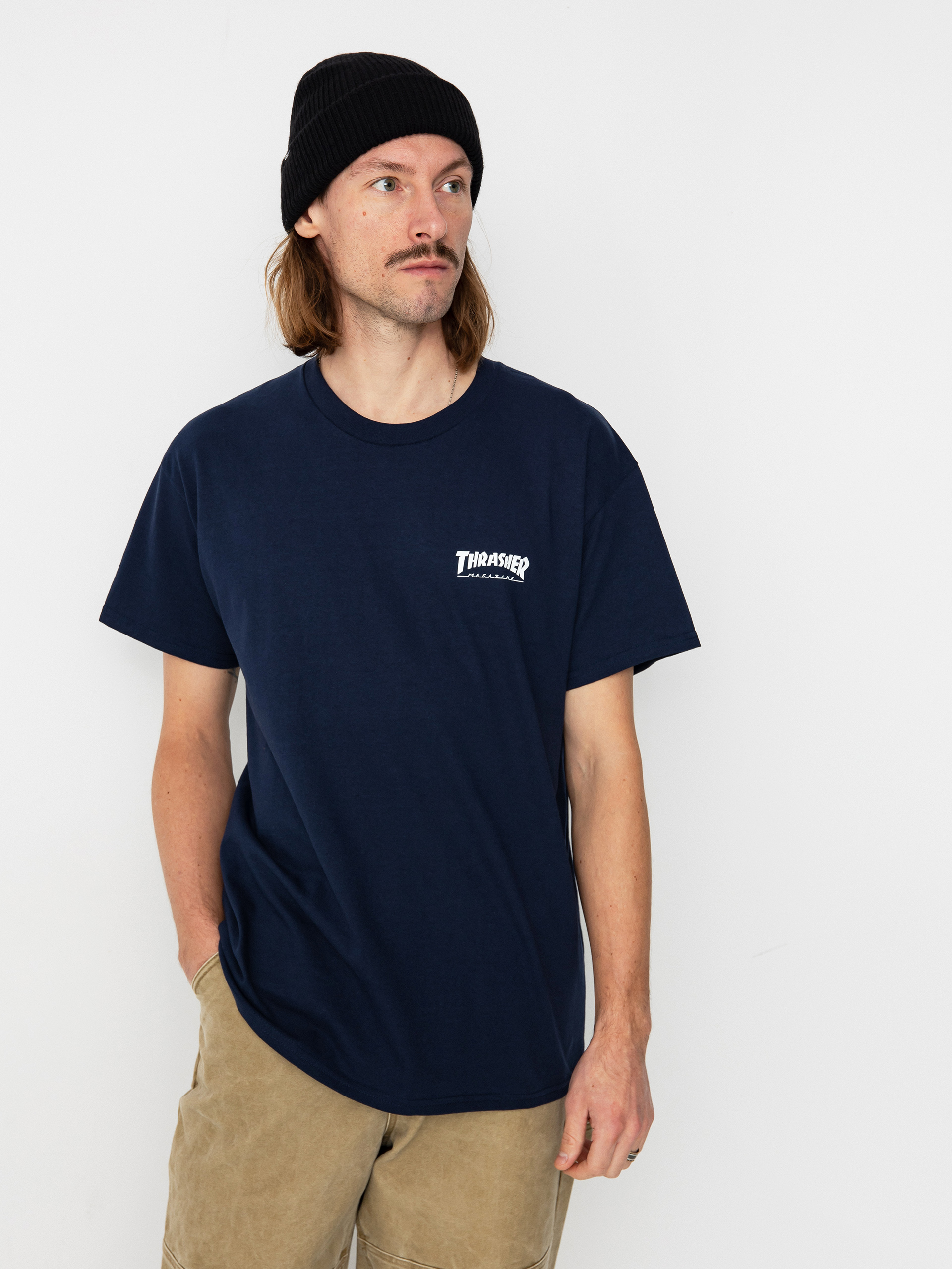 T-shirt Thrasher Little Thrasher (navy)