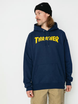 Bluza z kapturem Thrasher Cover Logo HD (navy)