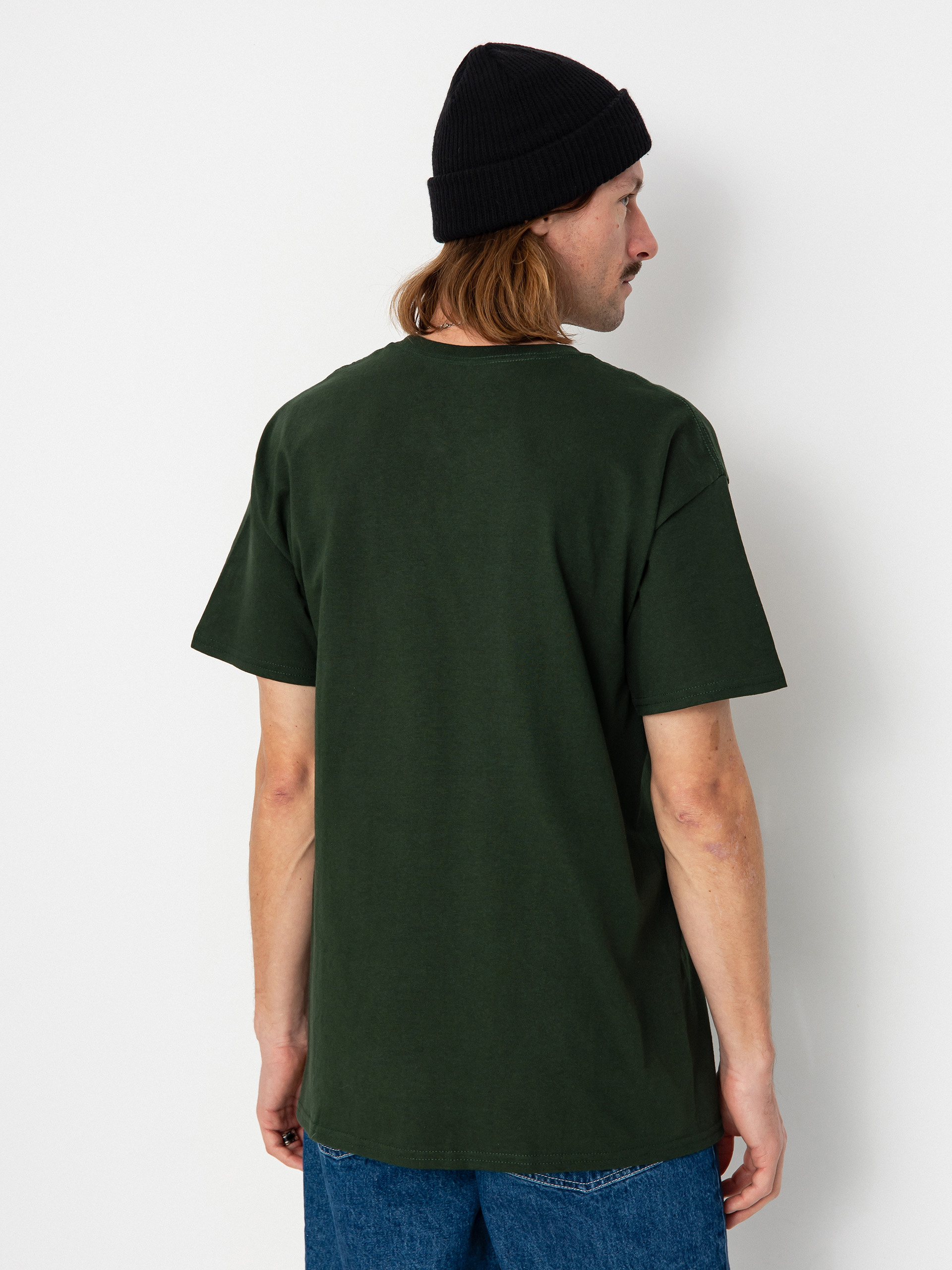 T-shirt Spitfire Bighead (forest green/gold)