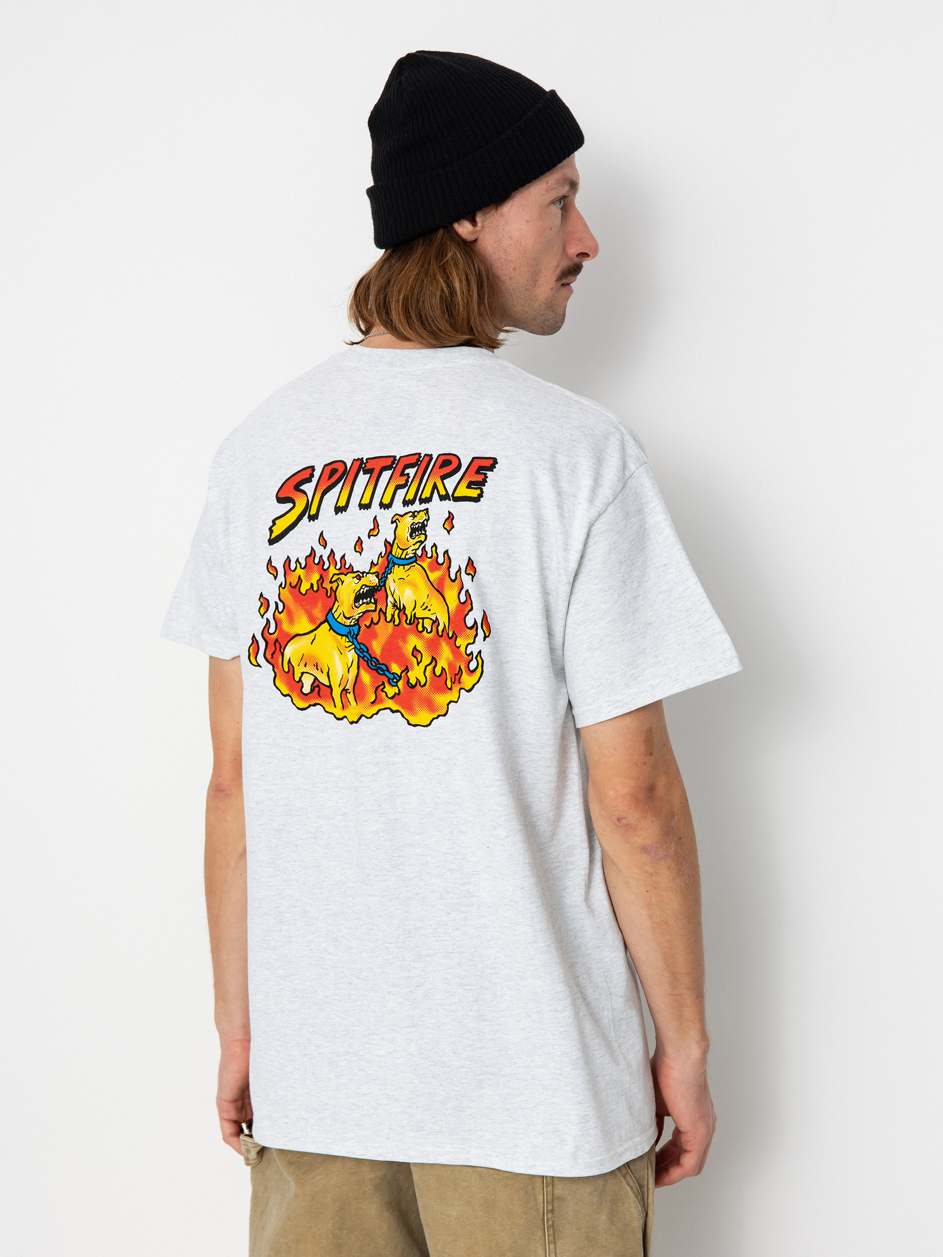 T-shirt Spitfire Hell Hounds II (ash/multi)