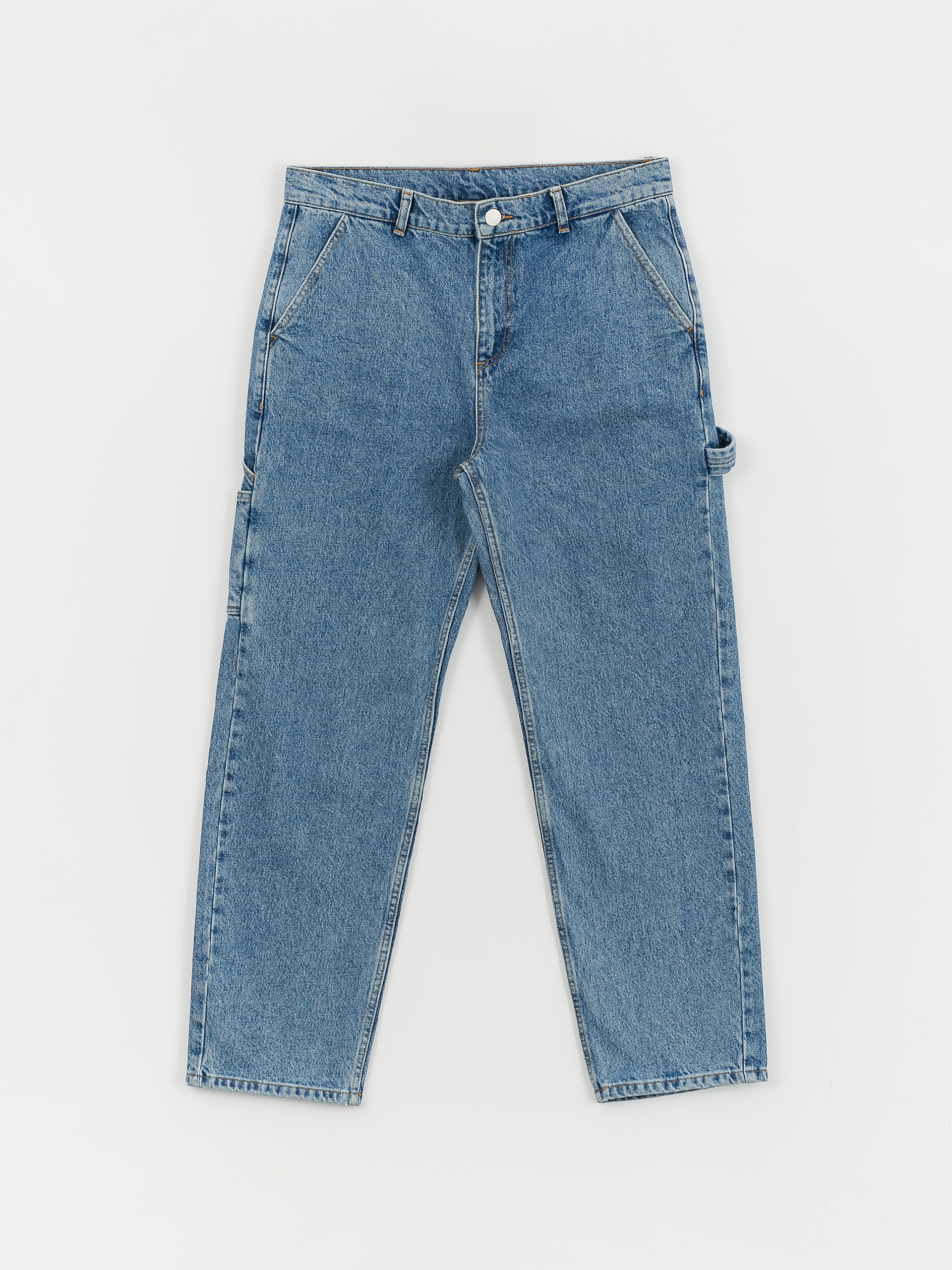 Spodnie The National Skateboard Co Boreray Carpenter Jeans (washed blue)