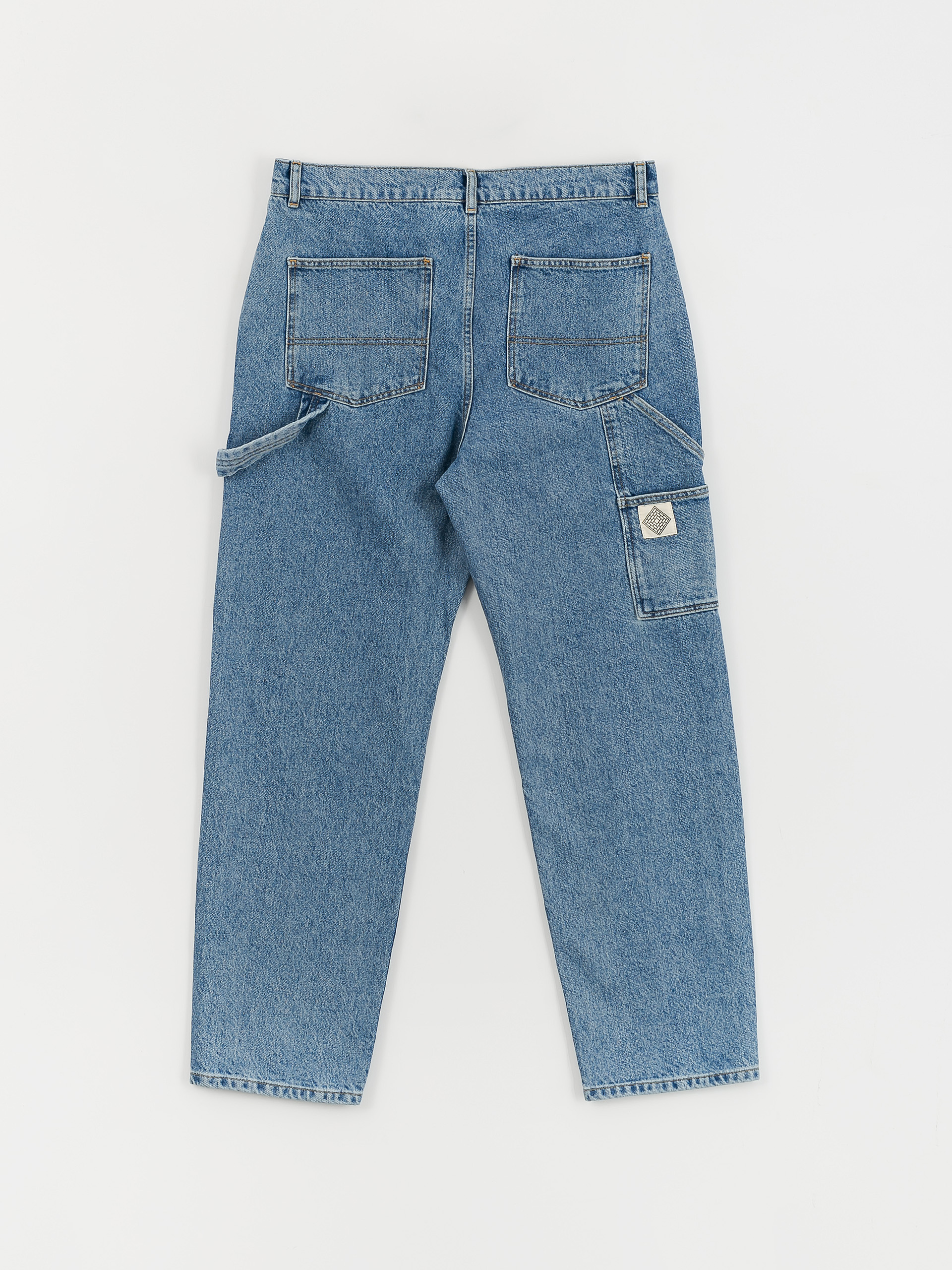 Spodnie The National Skateboard Co Boreray Carpenter Jeans (washed blue)