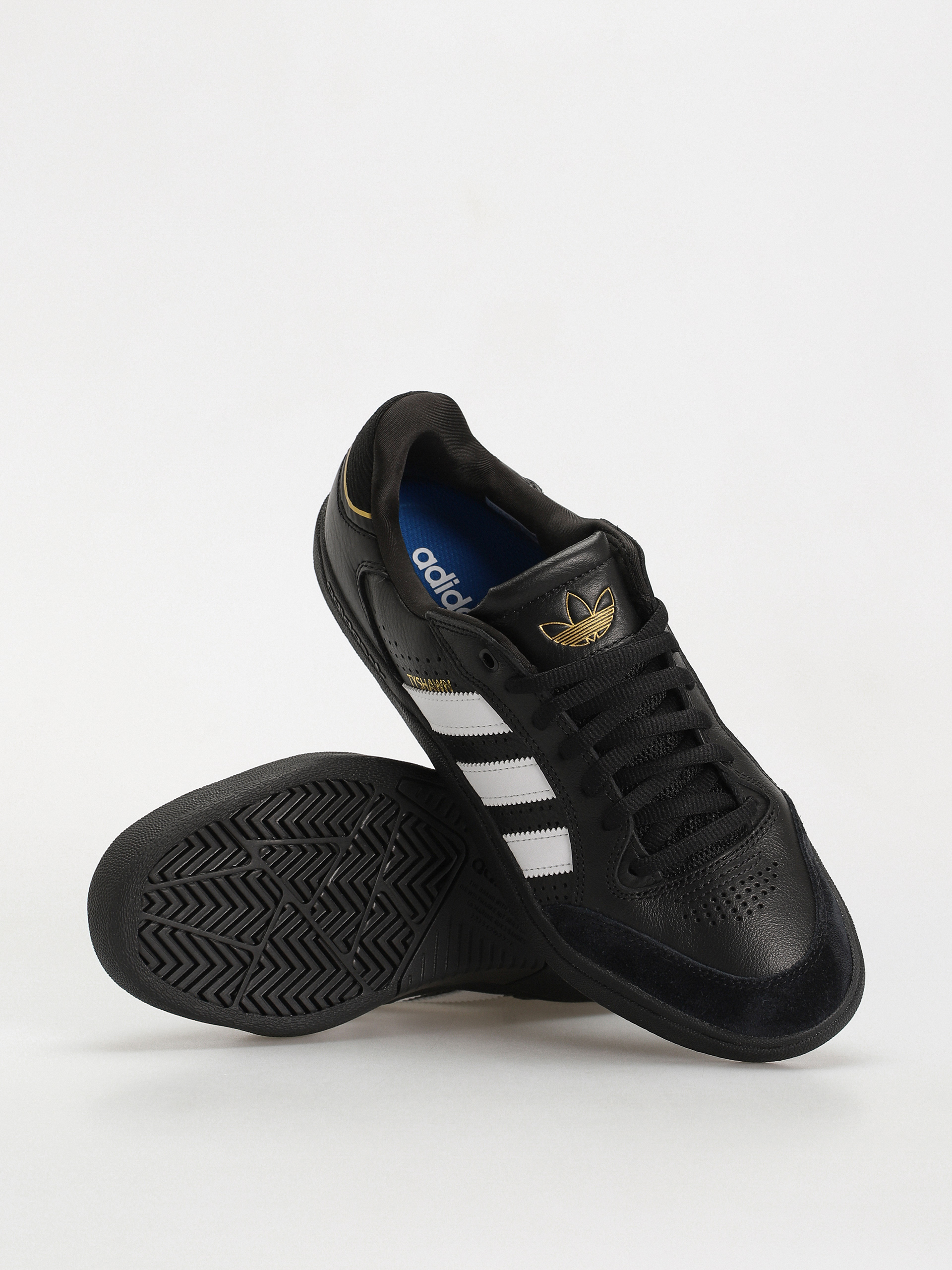 Buty adidas Tyshawn Low (cblack/ftwwht/goldmt)