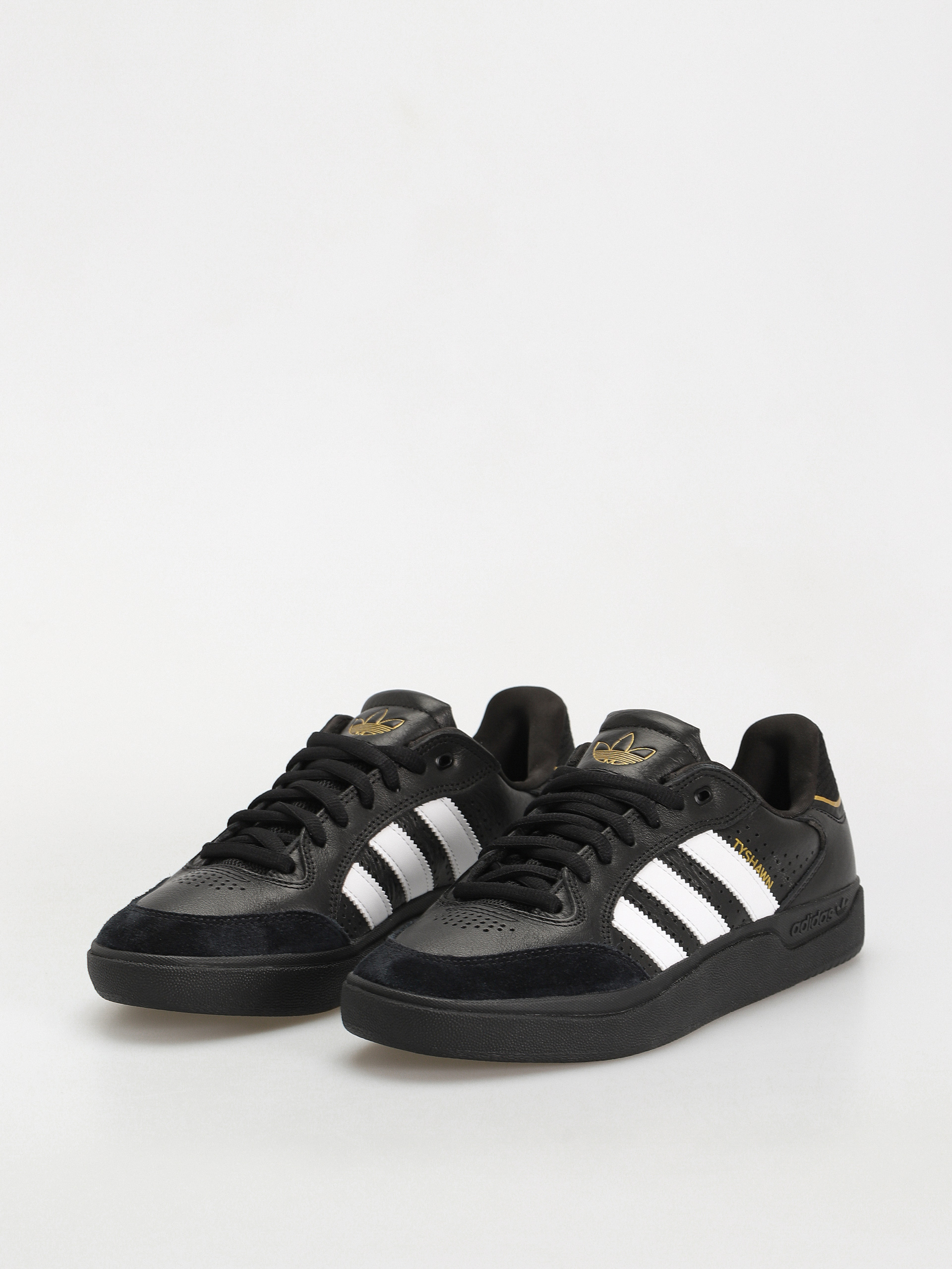 Buty adidas Tyshawn Low (cblack/ftwwht/goldmt)