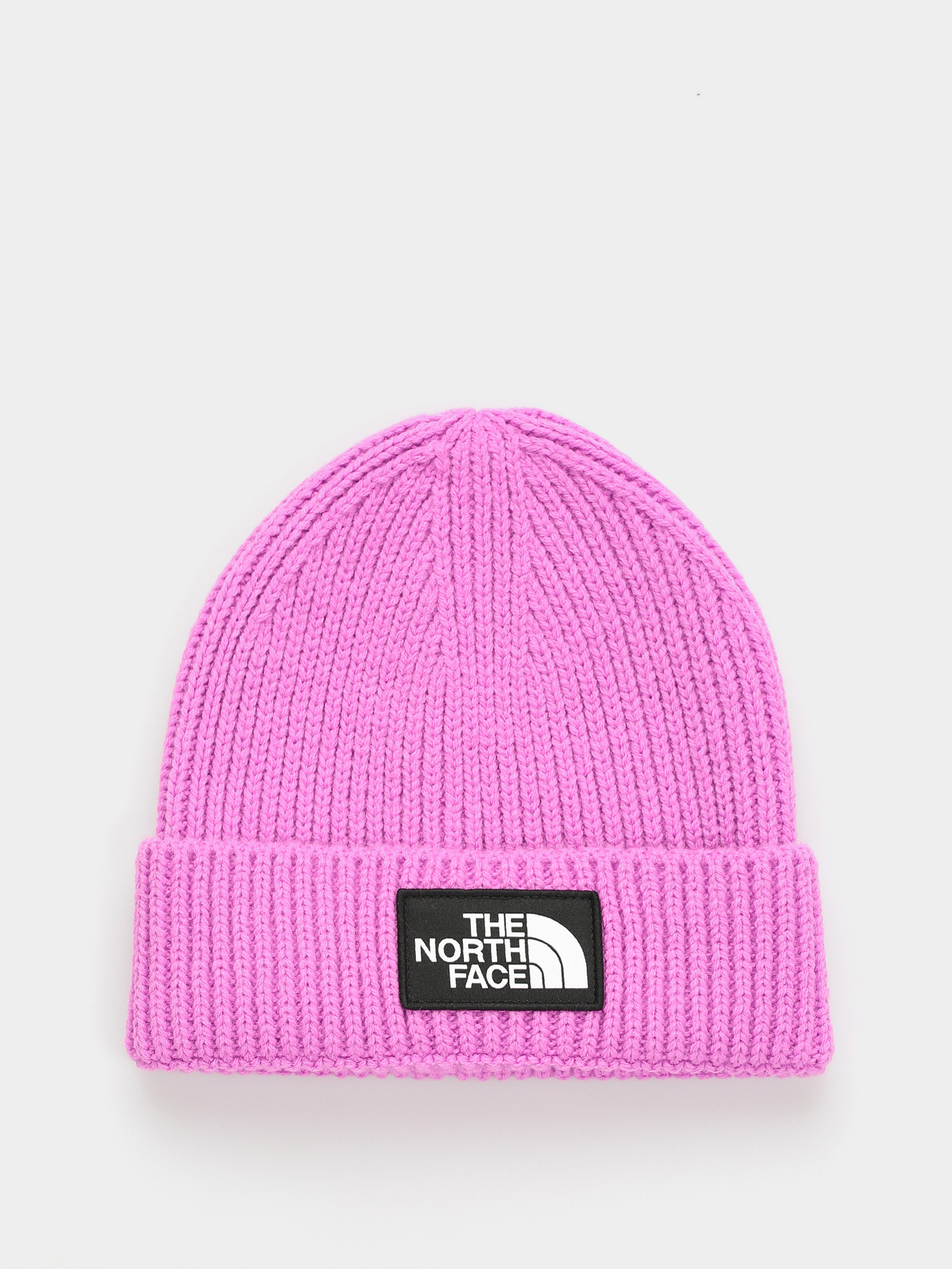 Czapka zimowa The North Face Tnf Logo Box Cuffed (violet crocus)