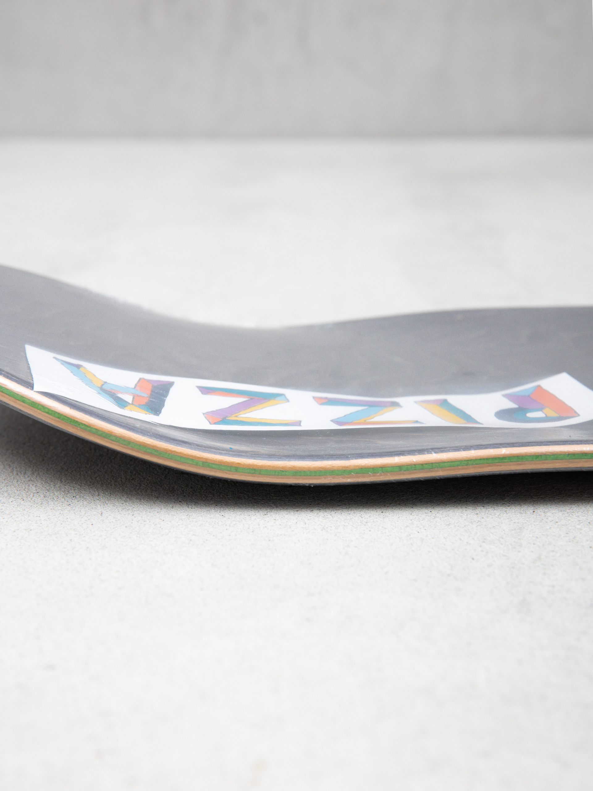 Deck Pizza Skateboards Deaf (black)