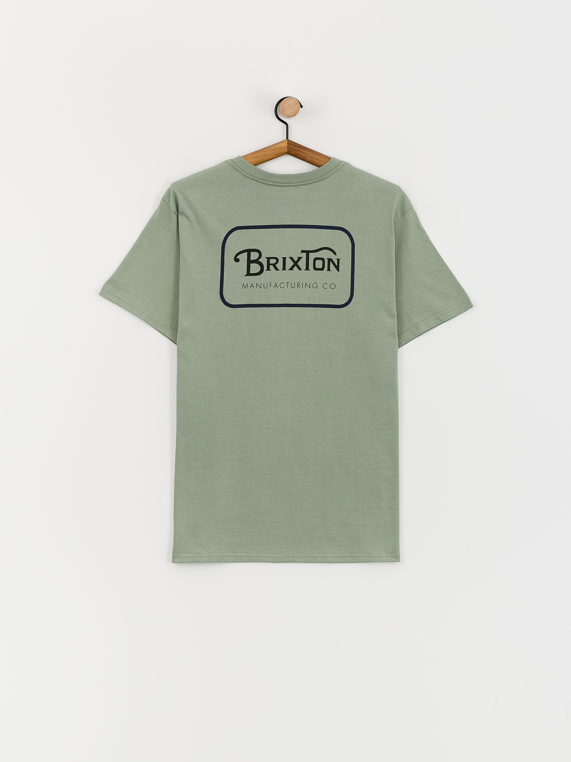 T-shirt Brixton Grade Stt (chinois green/washed navy/wash)