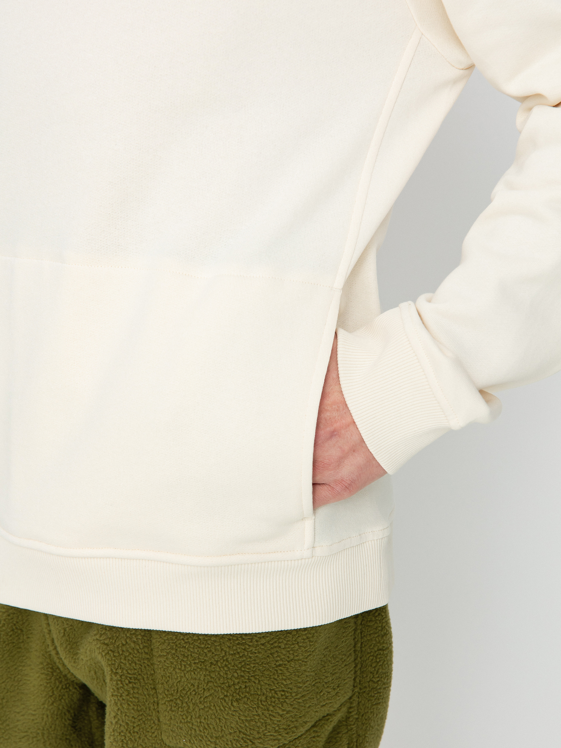 Bluza z kapturem The North Face Fine Alpine HD (white dune)