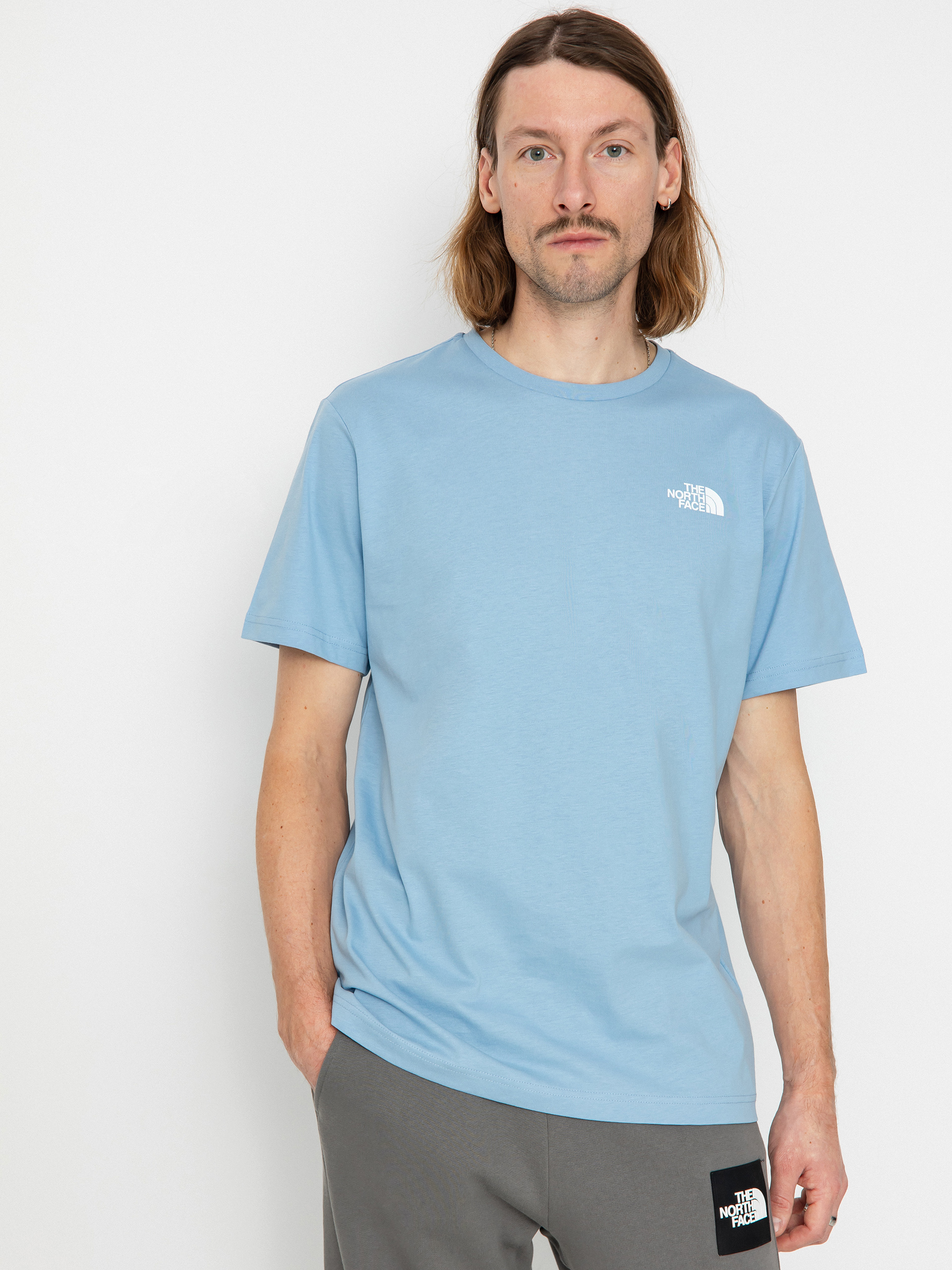 T-shirt The North Face Redbox (steel blue)