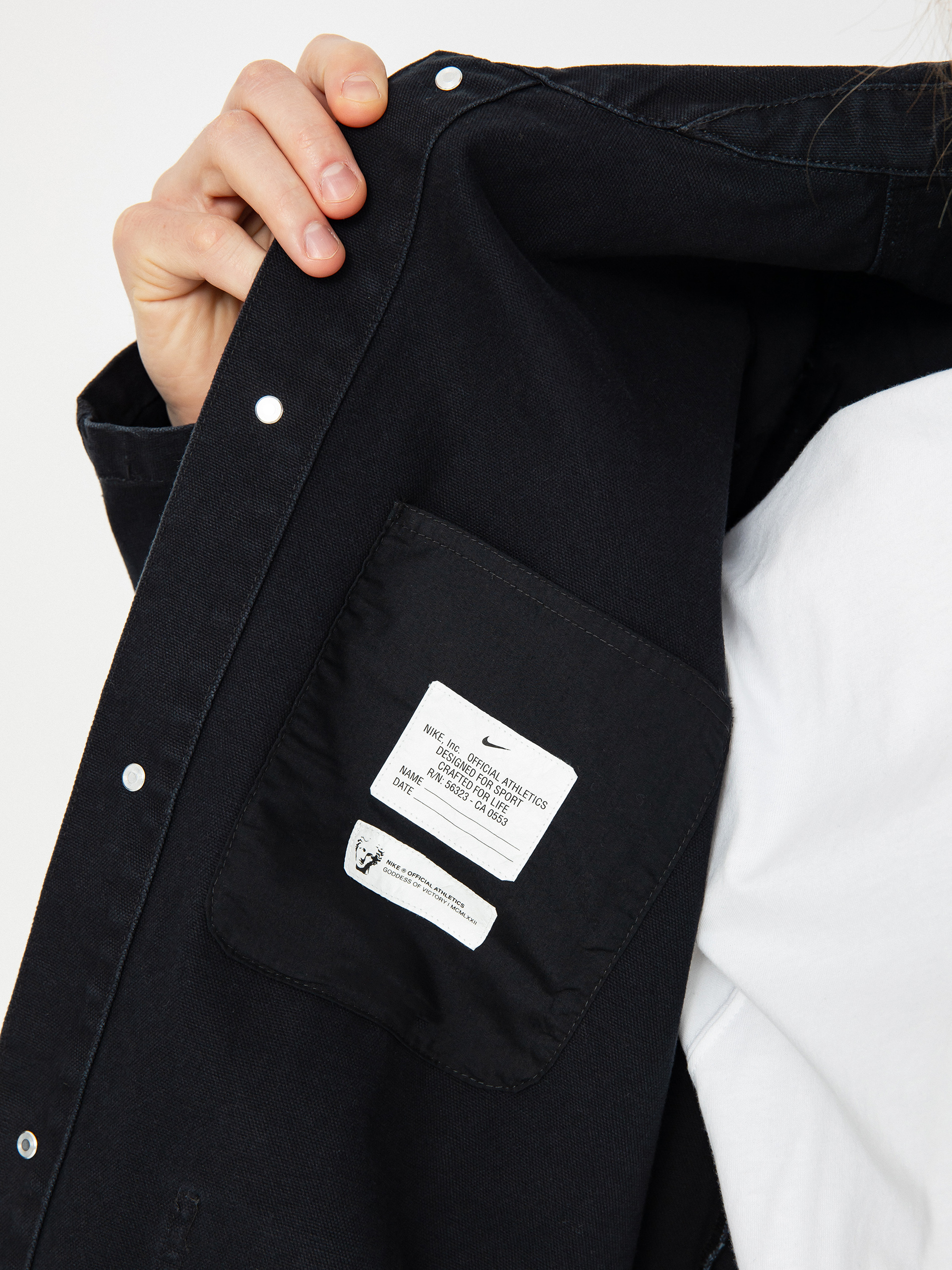 Koszula Nike SB Nike Life (black/black)