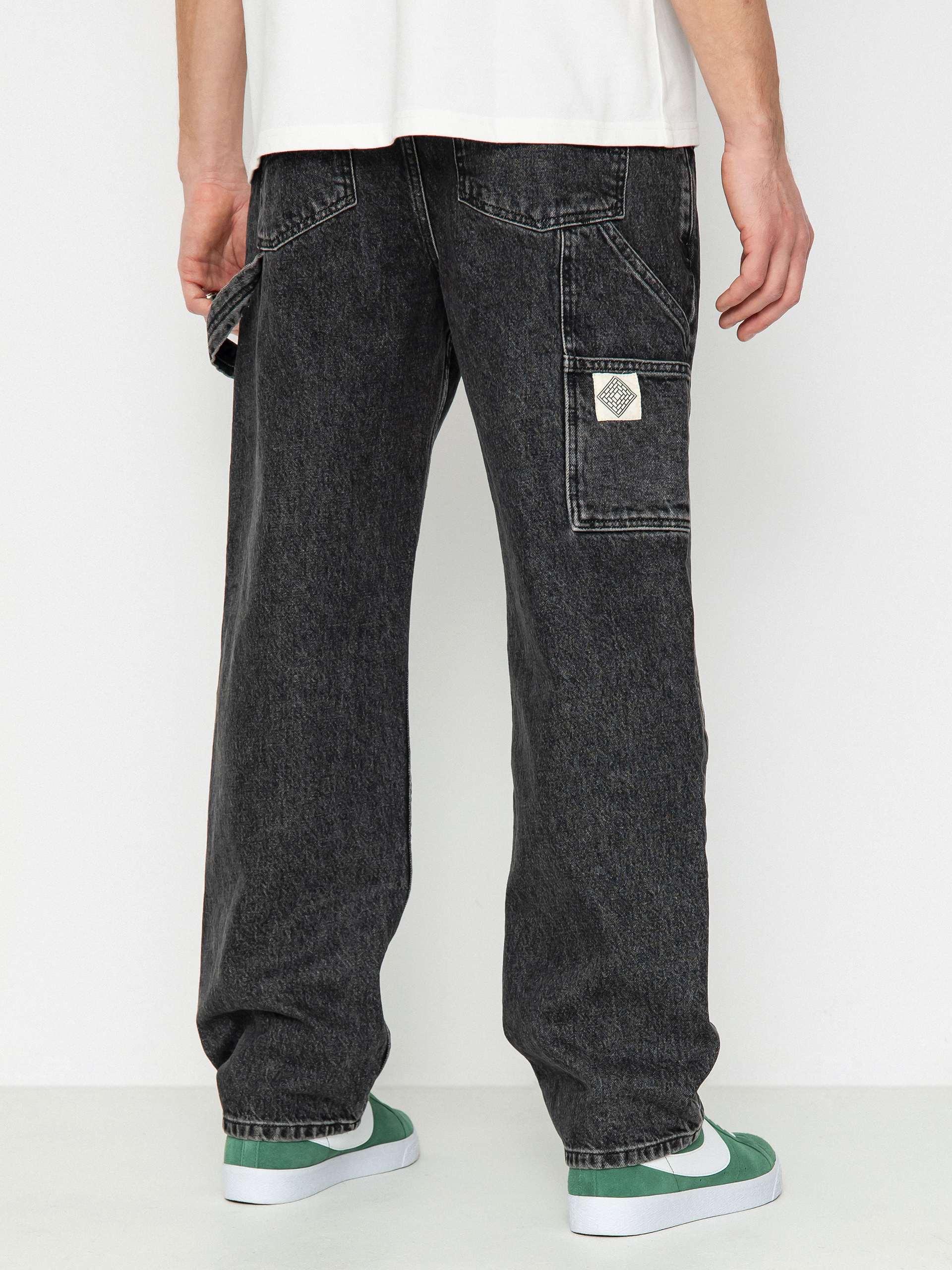 Spodnie The National Skateboard Co Boreray Carpenter Jeans (washed black)