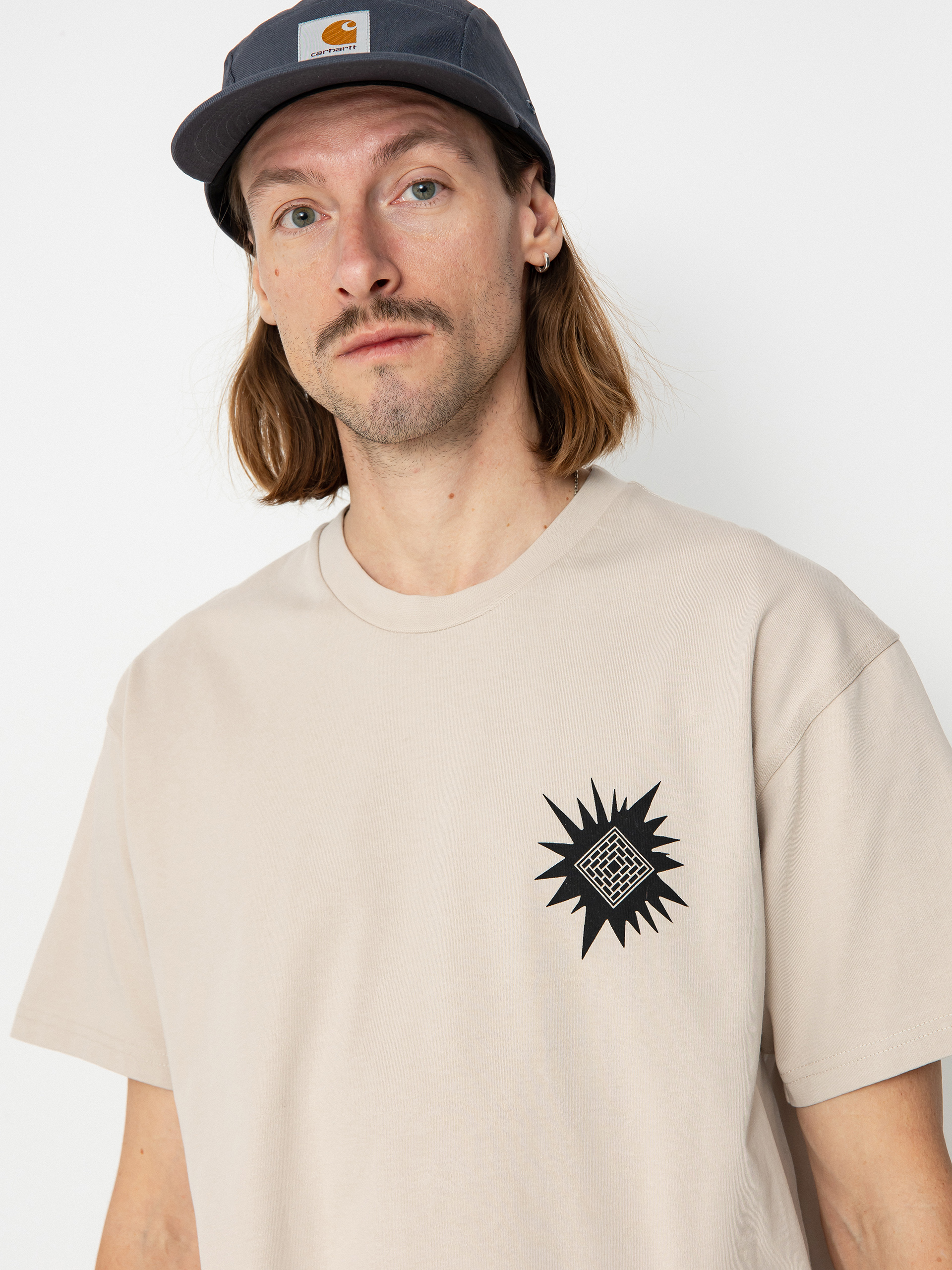 T-shirt The National Skateboard Co Office Politics Logo (sand)