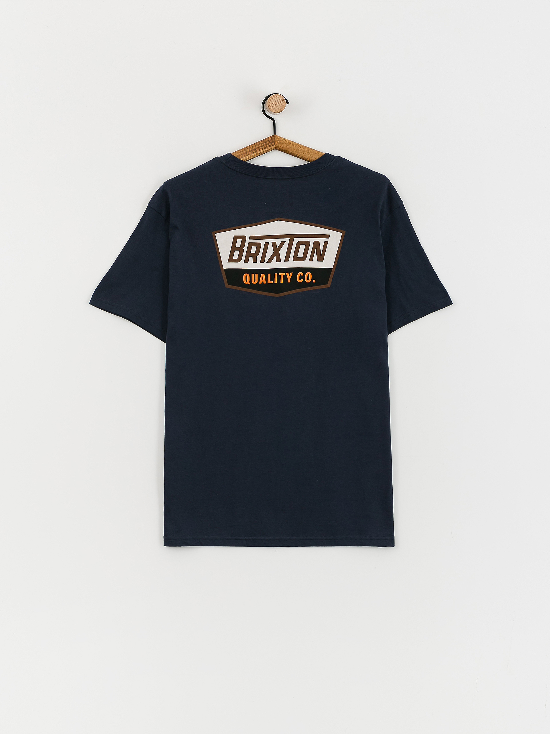 T-shirt Brixton Regal Stt (washed navy/sepia)