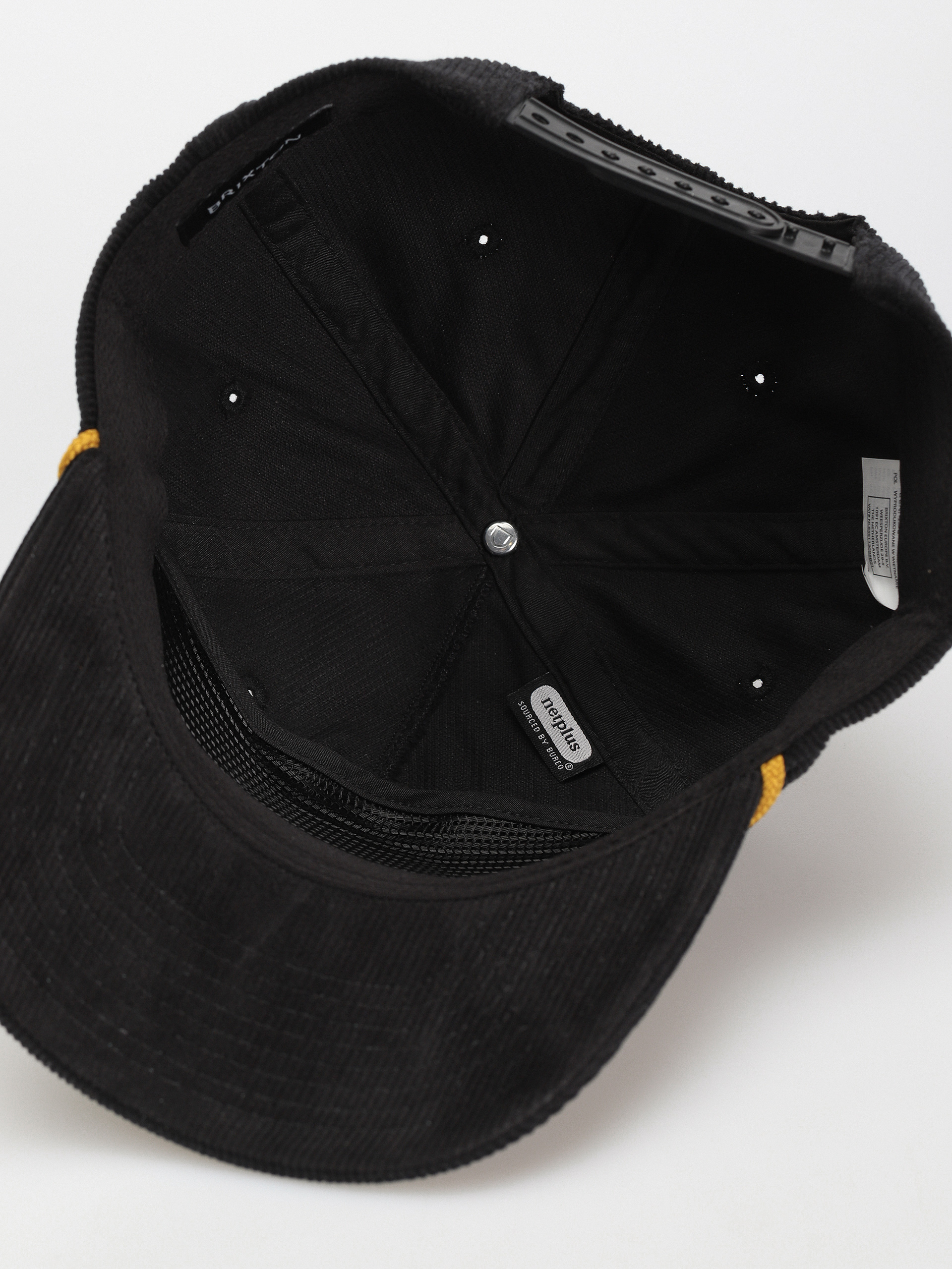 Czapka z daszkiem Brixton Parsons Netplus Mp Snpk (black)