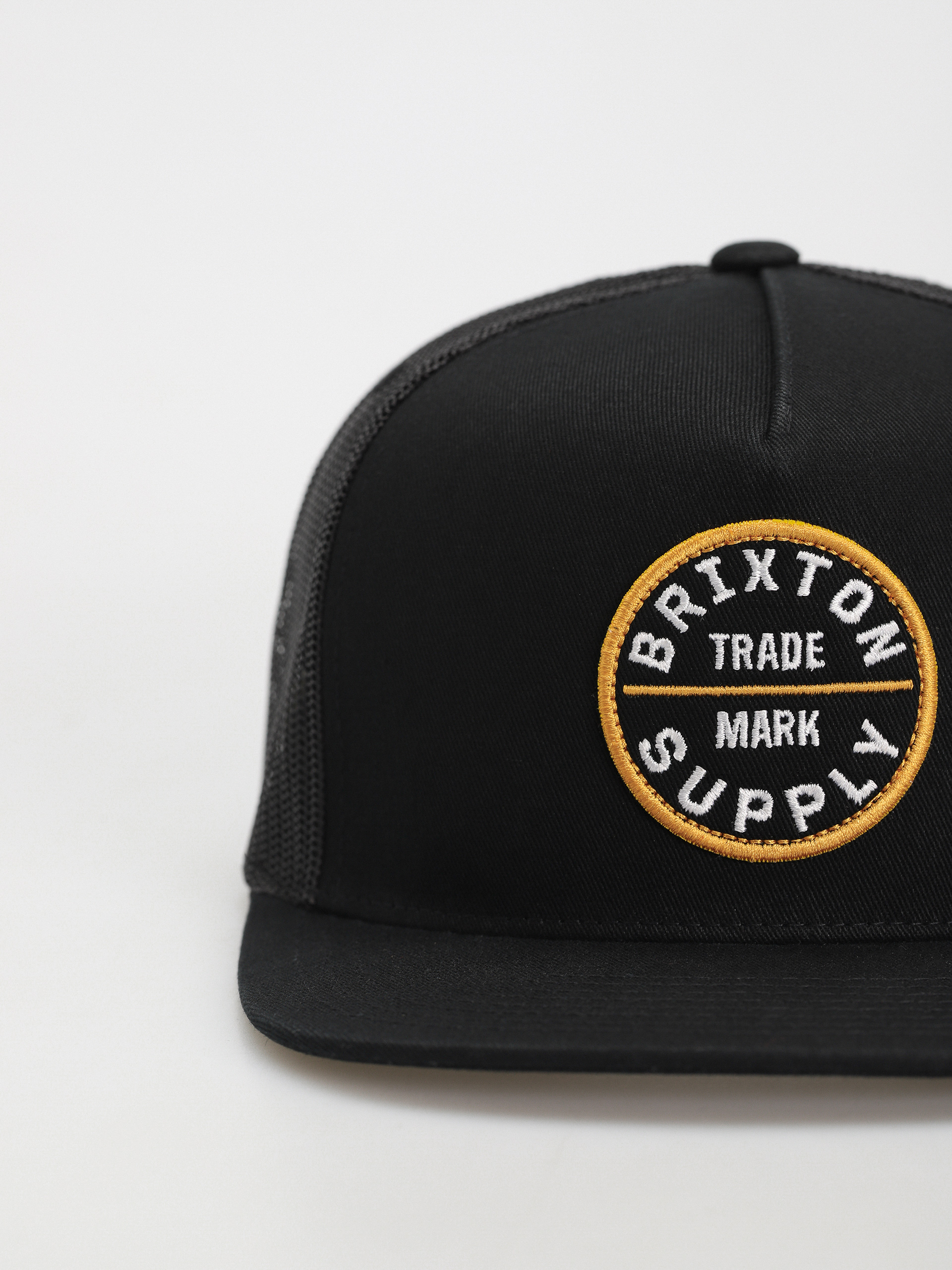 Czapka z daszkiem Brixton Oath Mp Truckert (black/black)