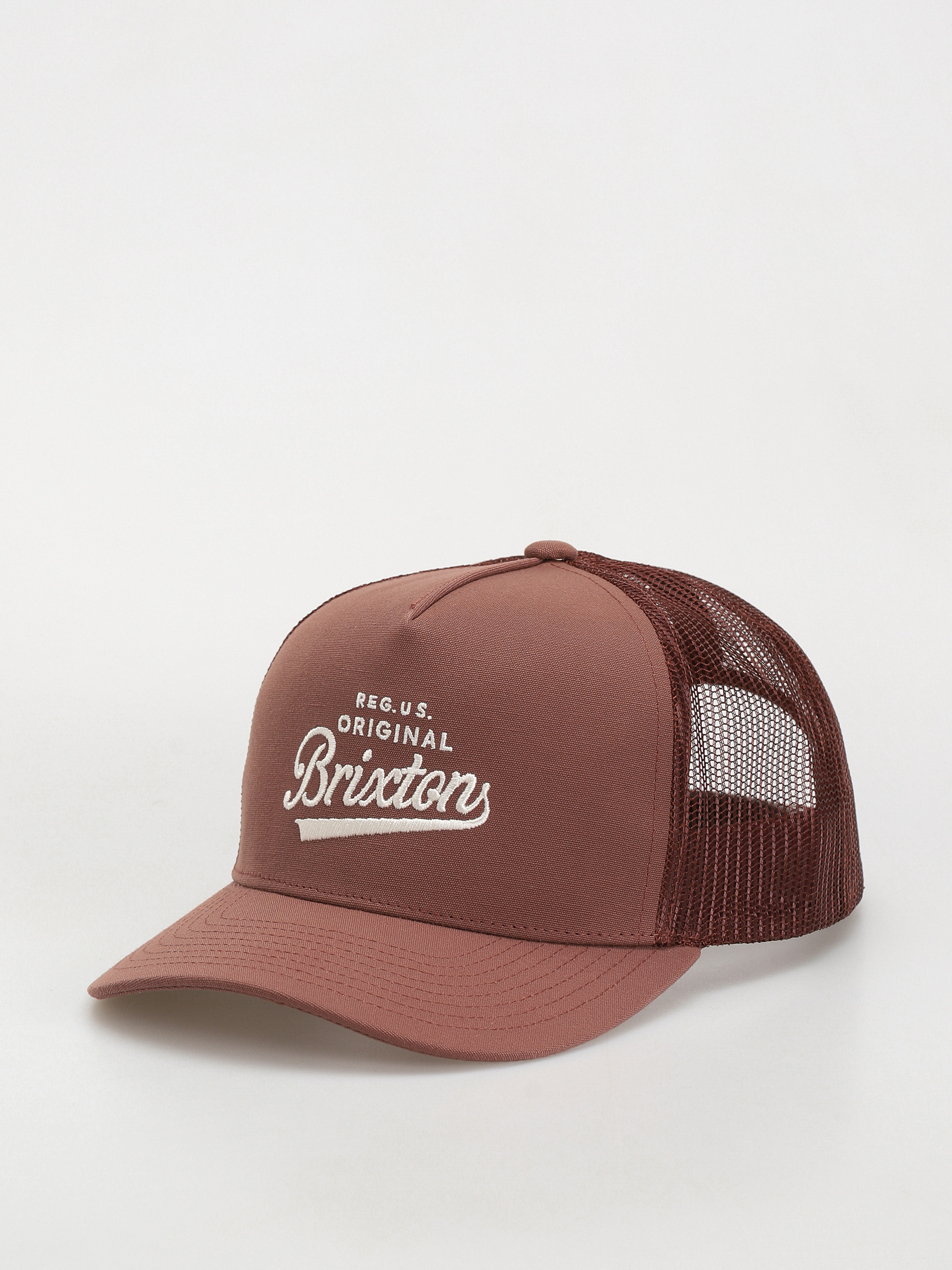 Czapka z daszkiem Brixton Postal C Netplus Mp Trucker (sepia/sepia)