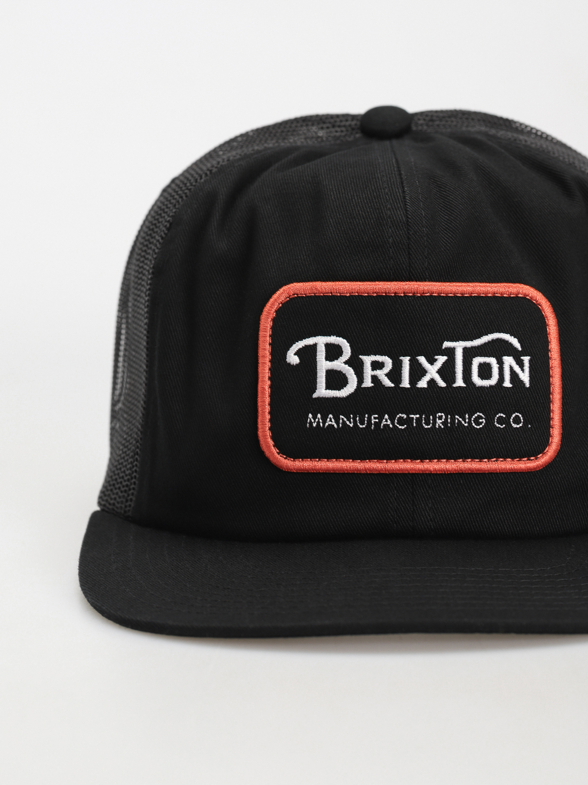 Czapka z daszkiem Brixton Grade Hp Truckert (black/orange/white)