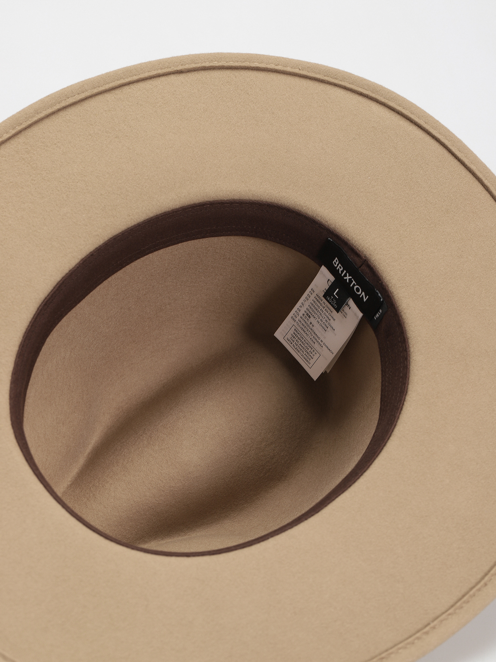 Kapelusz Brixton Field Proper (sand)