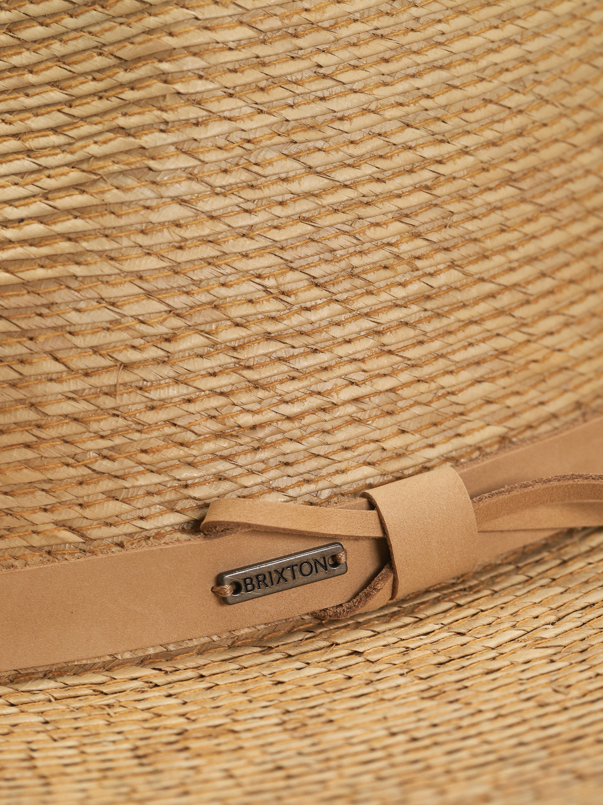 Kapelusz Brixton Field Proper Straw (tan/tan)