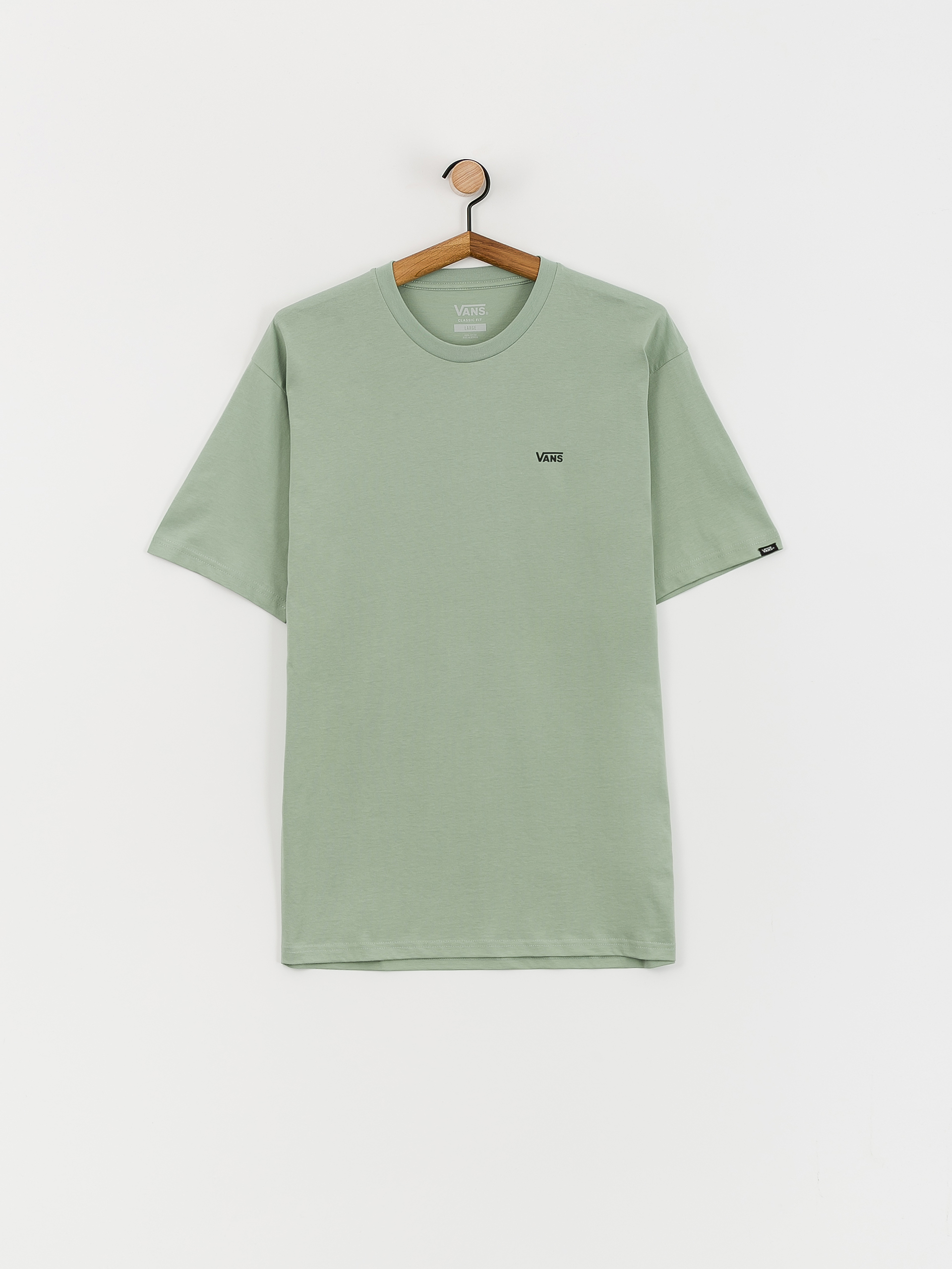 T-shirt Vans Left Chest Logo (iceberg green)