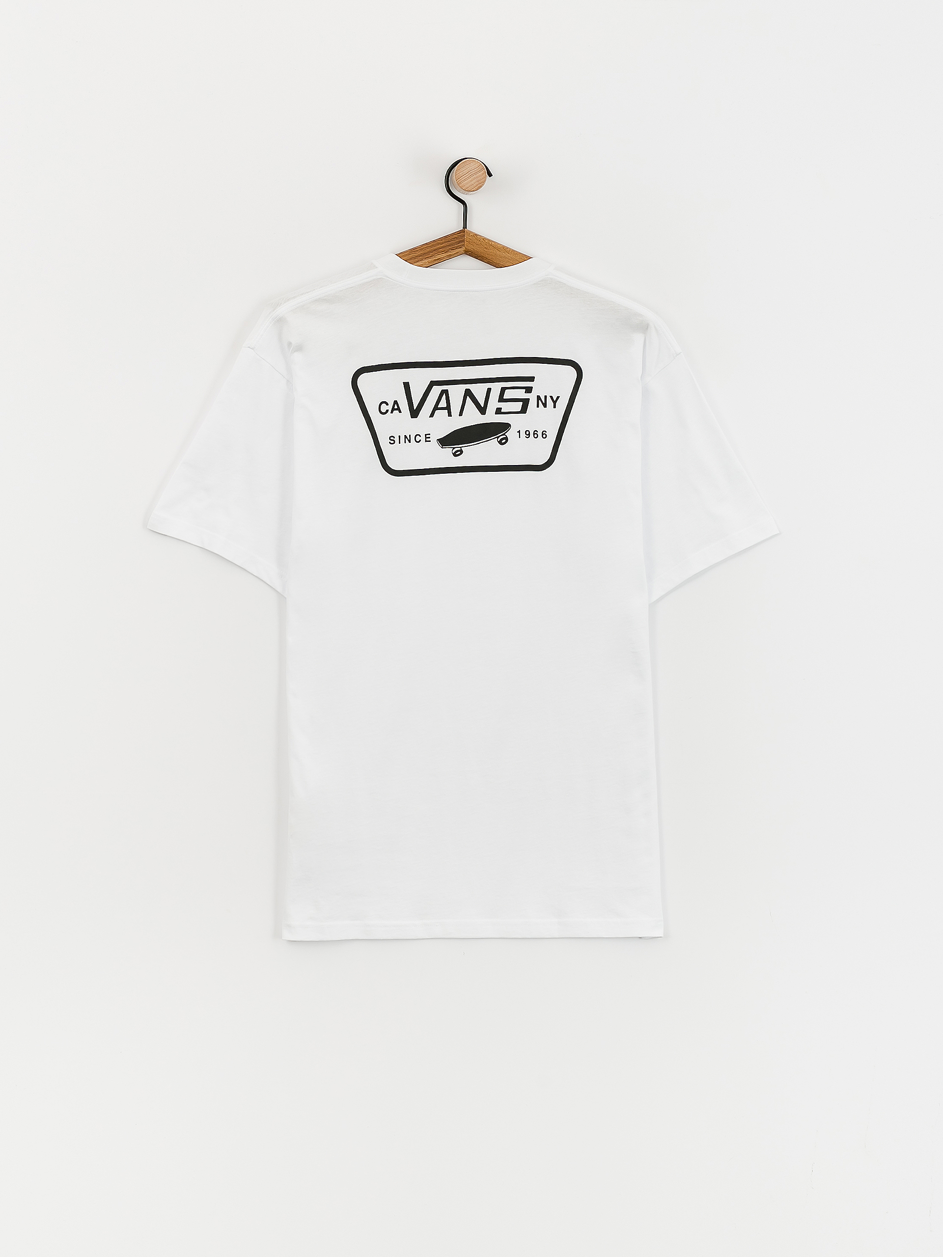 T-shirt Vans Full Patch Back (white/black)