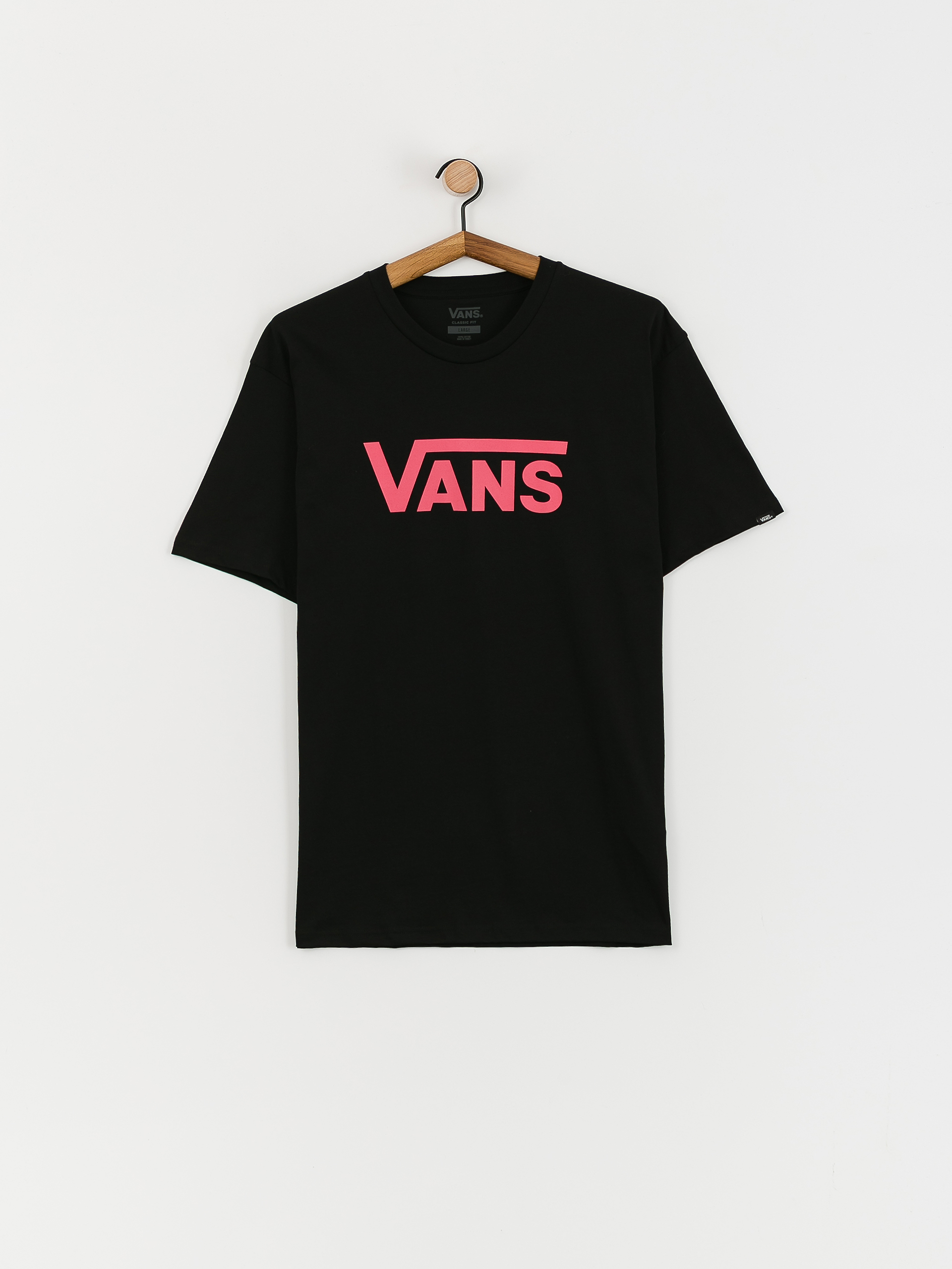 T-shirt Vans Classic (black/honeysuckle)