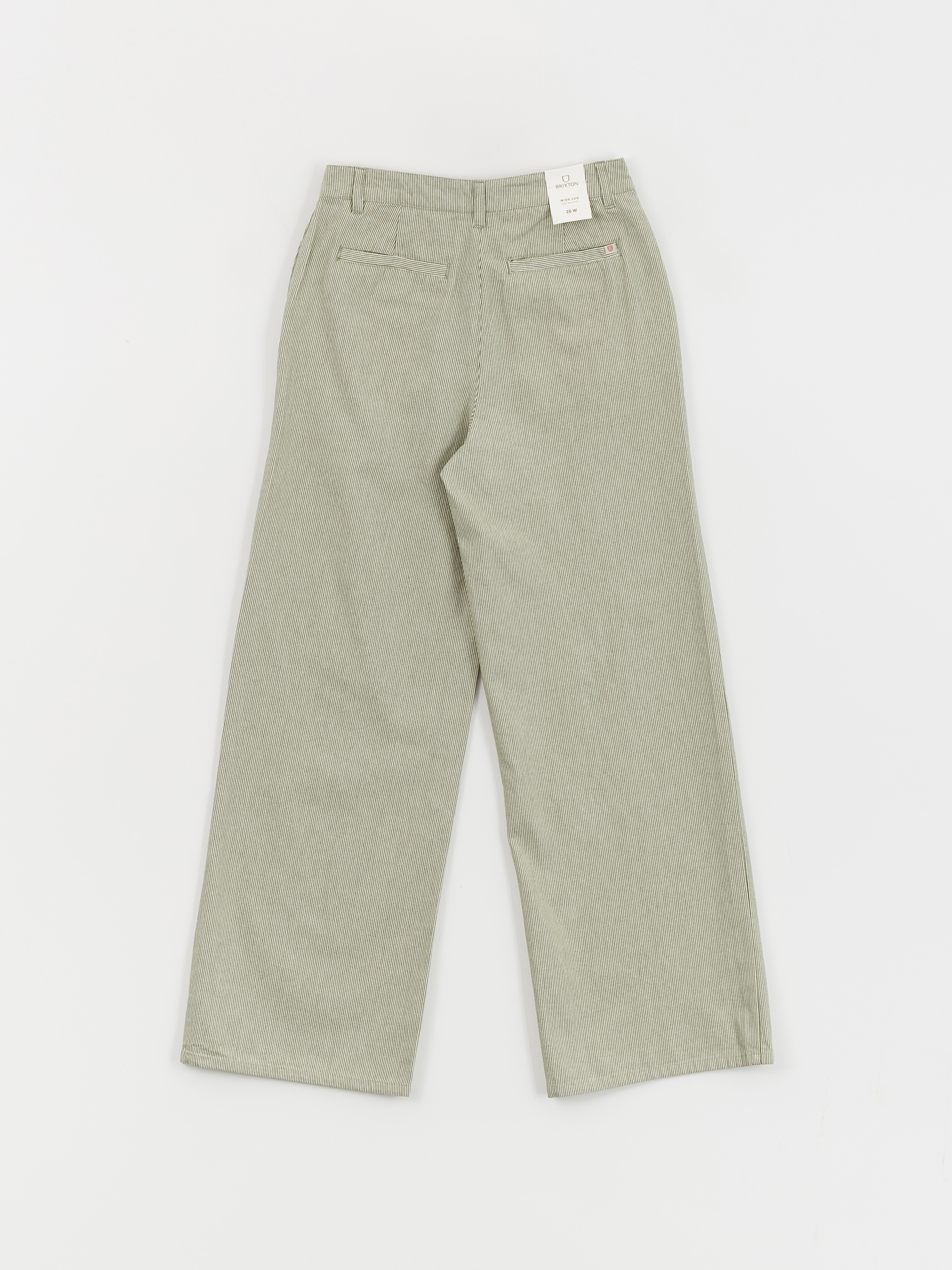 Spodnie Brixton Victory Fl Wide Leg Wmn (sea kelp stripe)