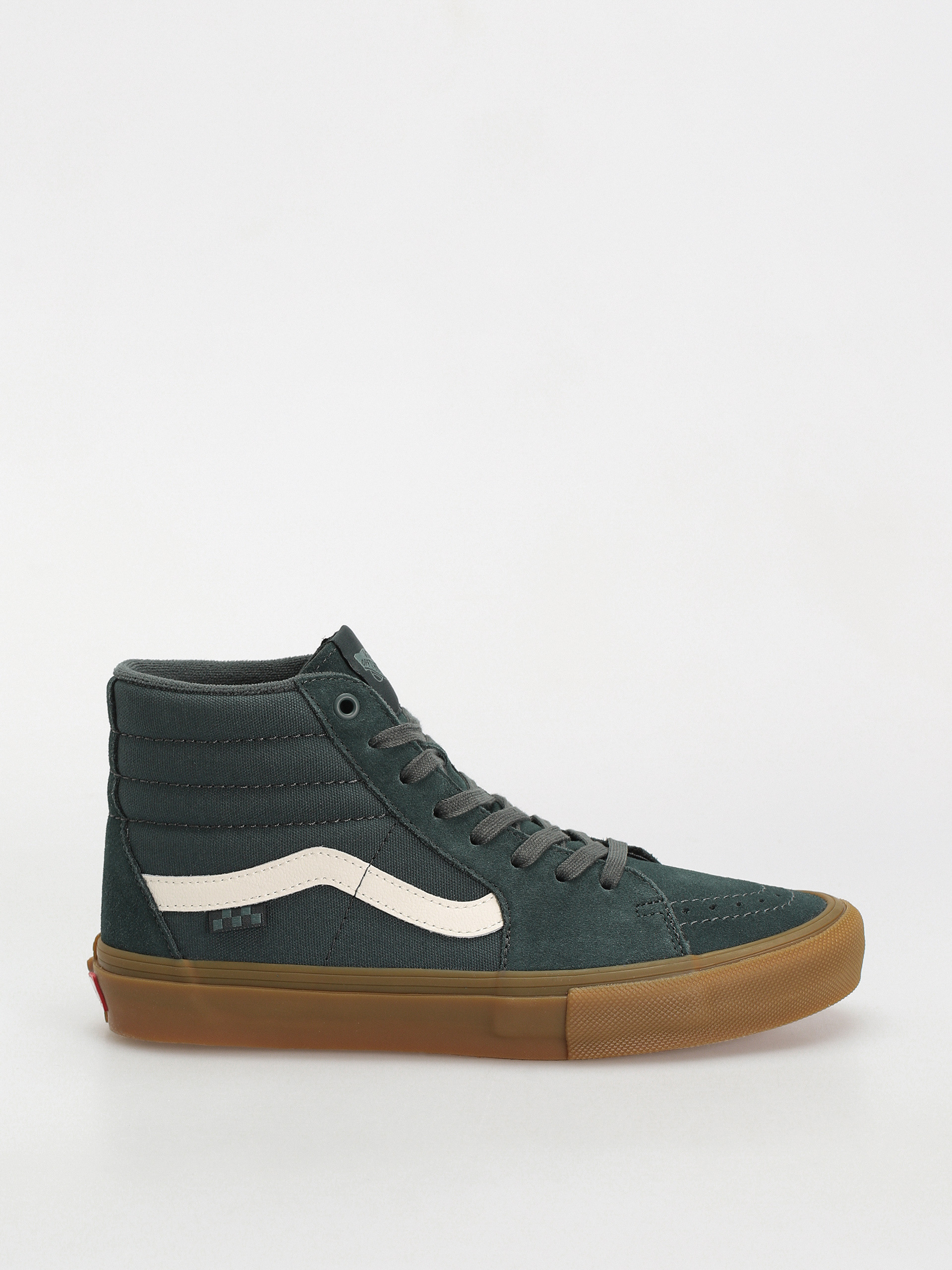 Buty Vans Skate Sk8 Hi (dark green/gum)