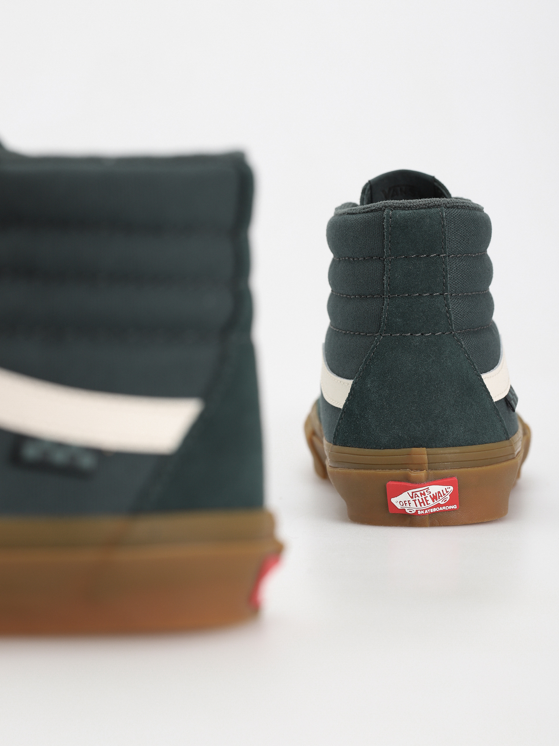 Buty Vans Skate Sk8 Hi (dark green/gum)
