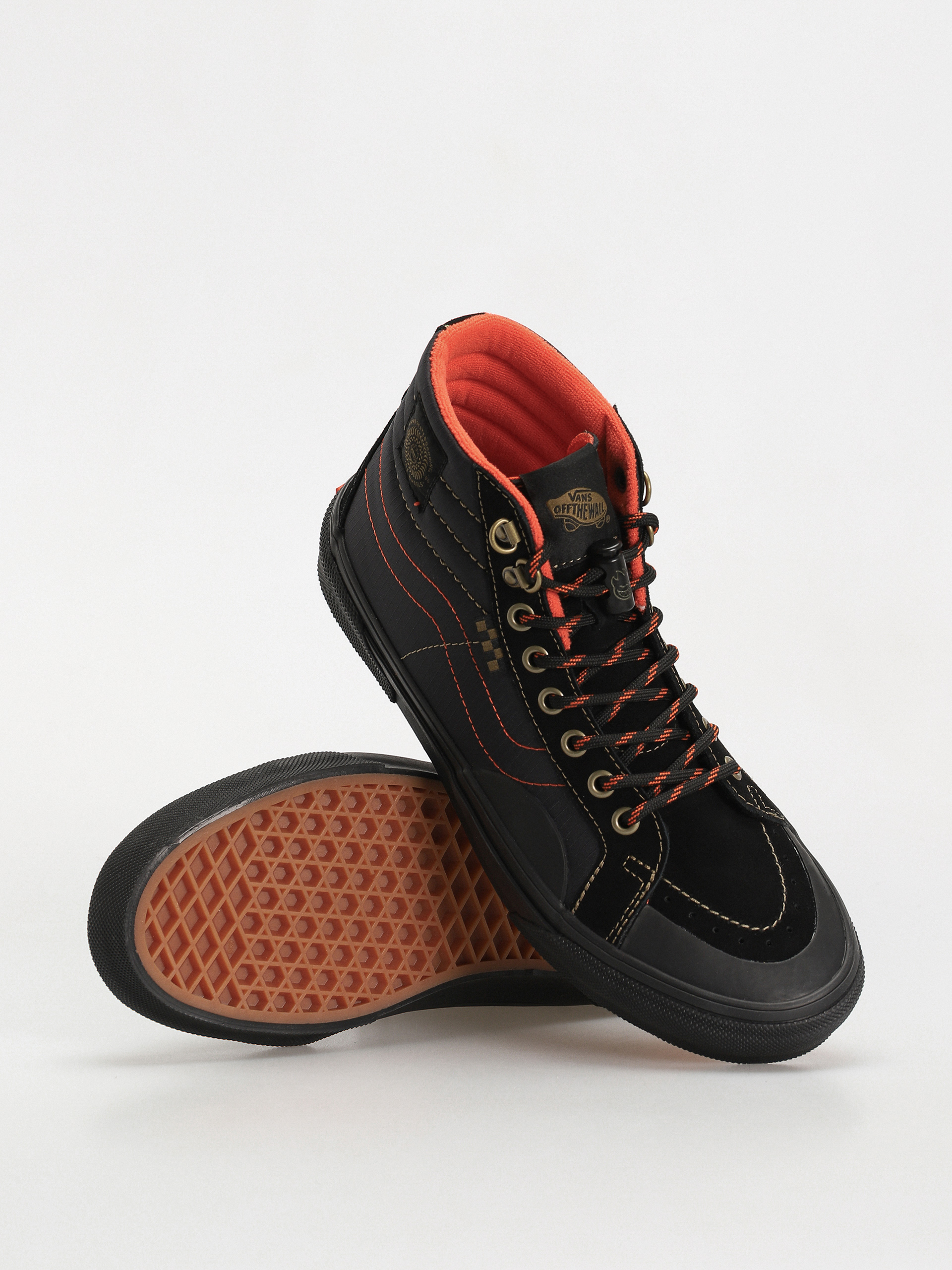 Buty Vans X Spitfire Skate Sk8 Hi Reissue (spitfire black/flame)