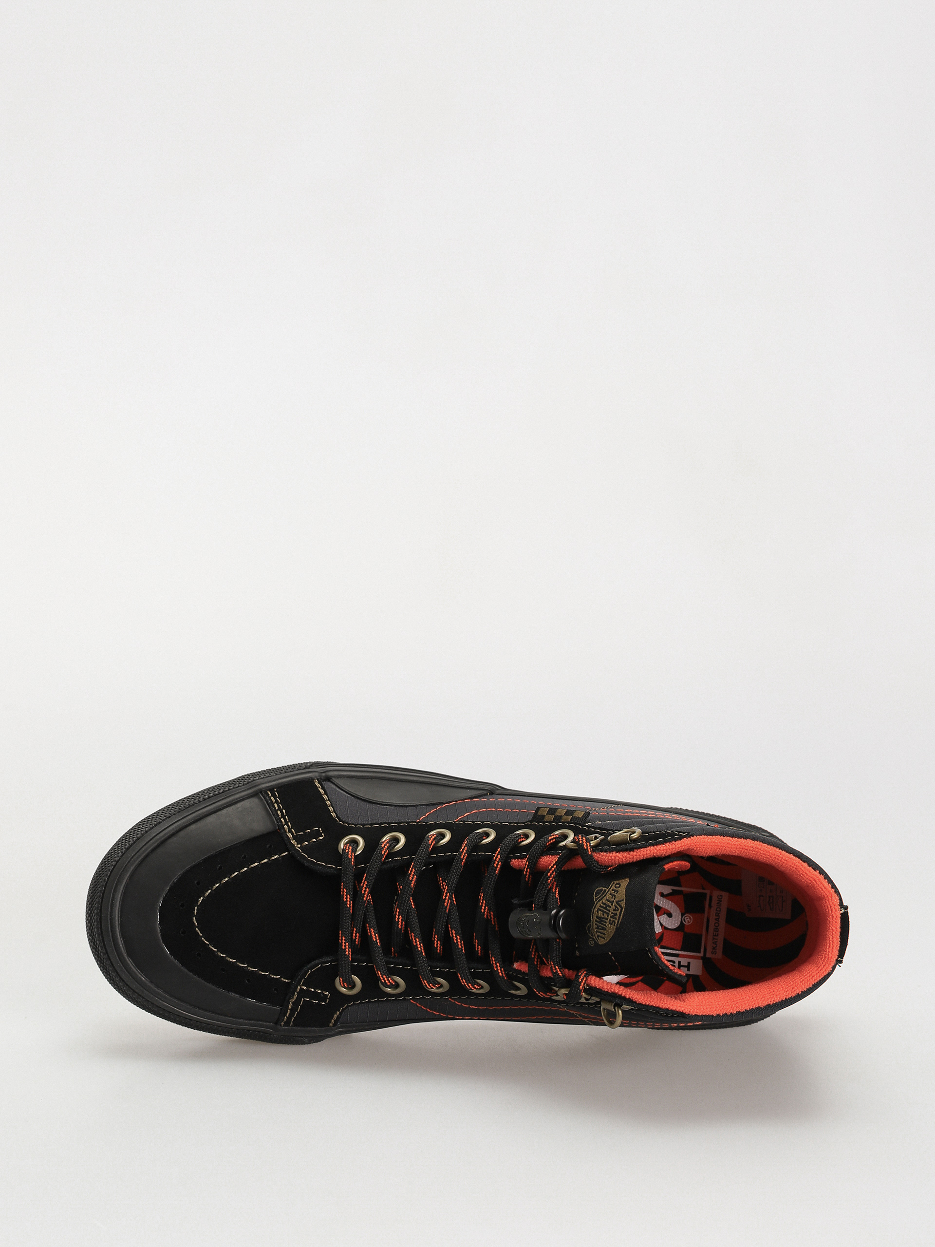 Buty Vans X Spitfire Skate Sk8 Hi Reissue (spitfire black/flame)