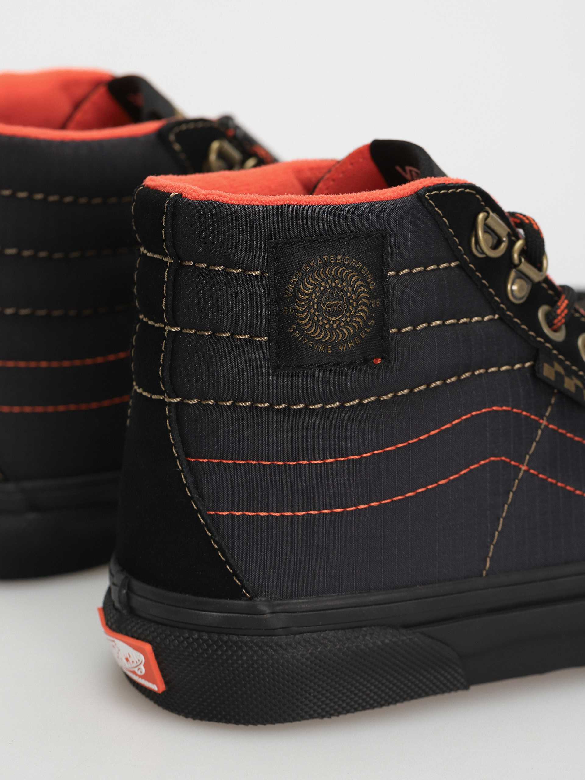 Buty Vans X Spitfire Skate Sk8 Hi Reissue (spitfire black/flame)