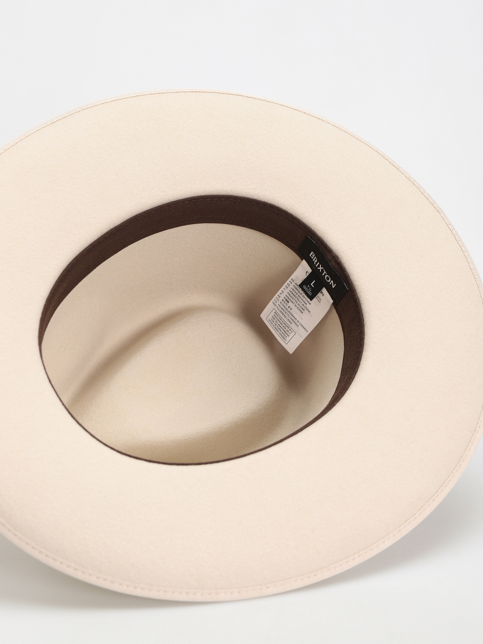 Kapelusz Brixton Reno Fedora (dove/dove)