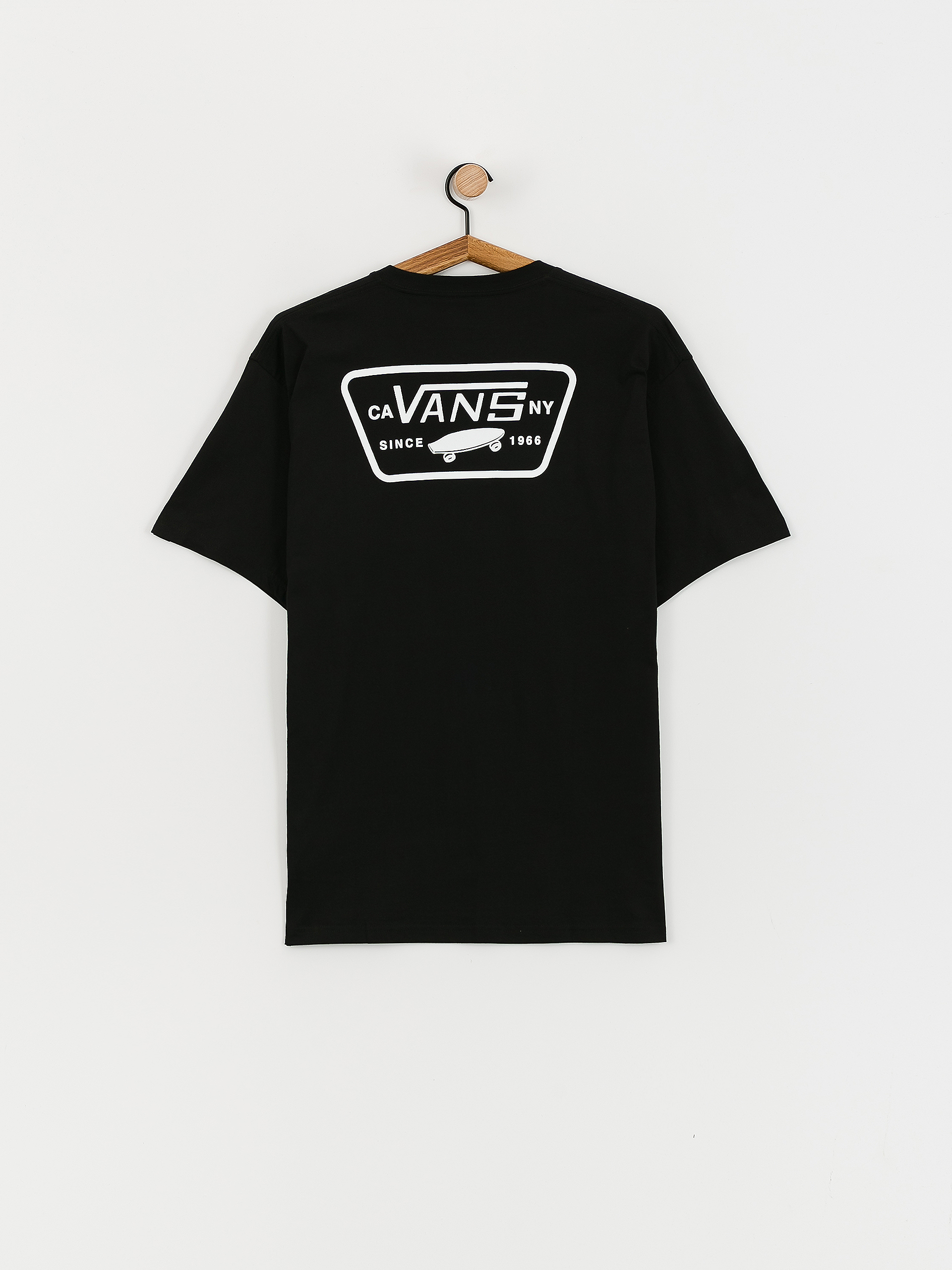 T-shirt Vans Full Patch Back (black/white)