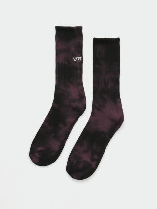 Skarpetki Vans Seasonal Tie Dye Crew II (blackberry wine)